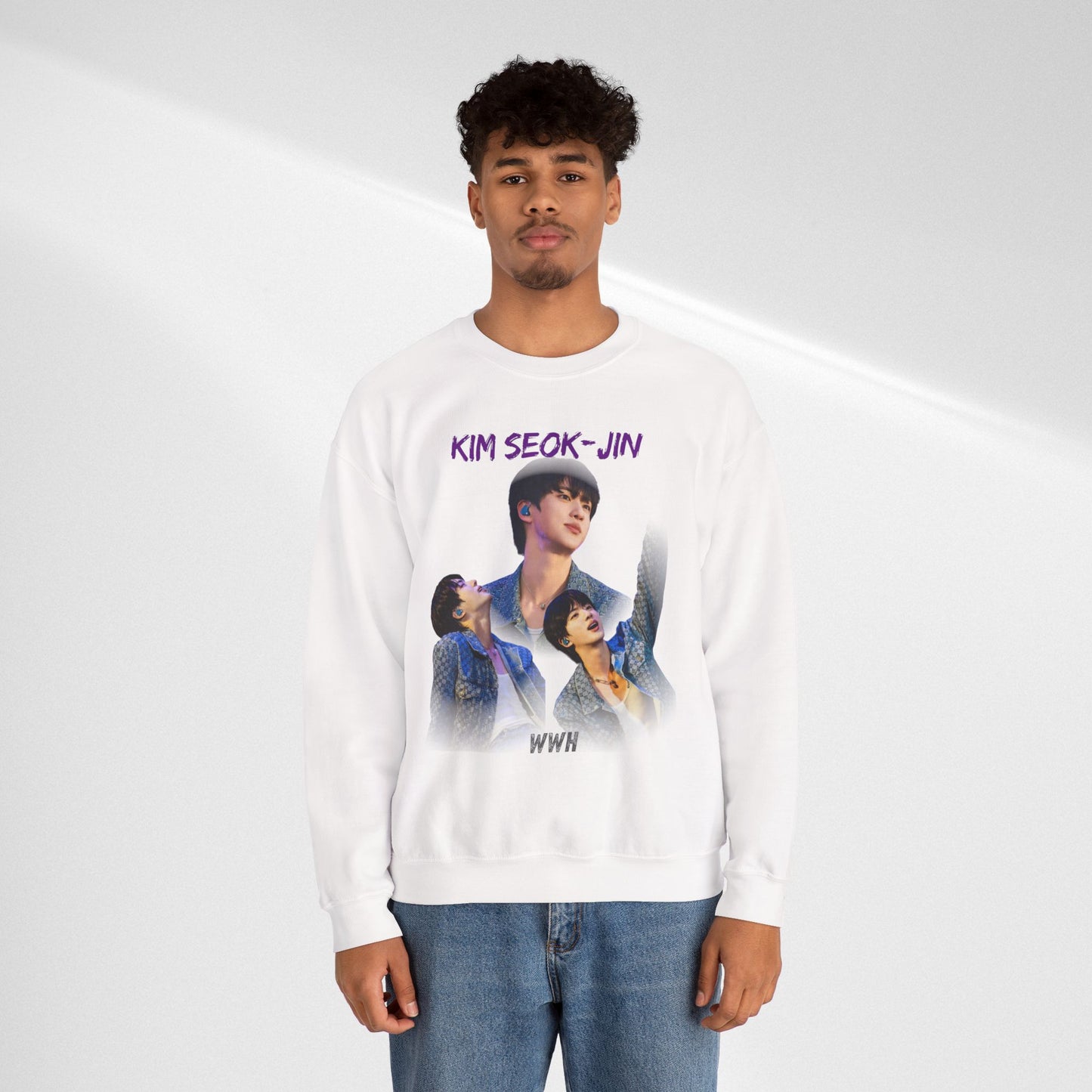 JIN Photo Collage Crewneck Sweatshirt
