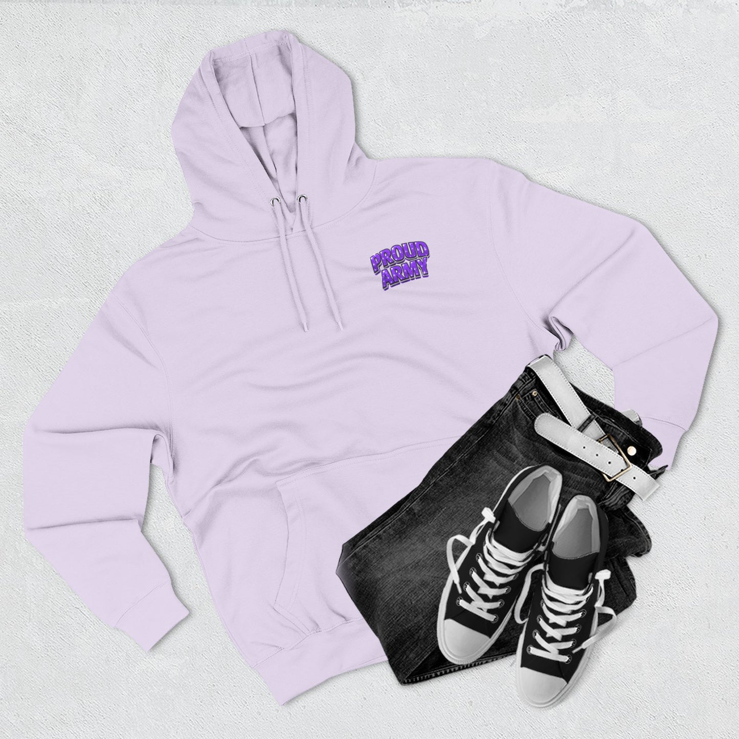 BTS Bangtan Photo-Panel Hoodie — 'Bangtan' 9-Eyes Graphic Fleece Hoodie