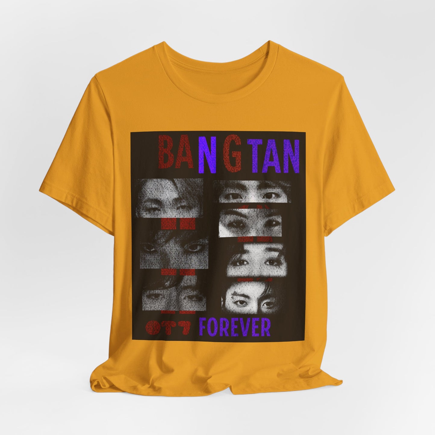 Bangtan Forever BTS Eyes Graphic Tee – K‑Pop Fan Shirt
