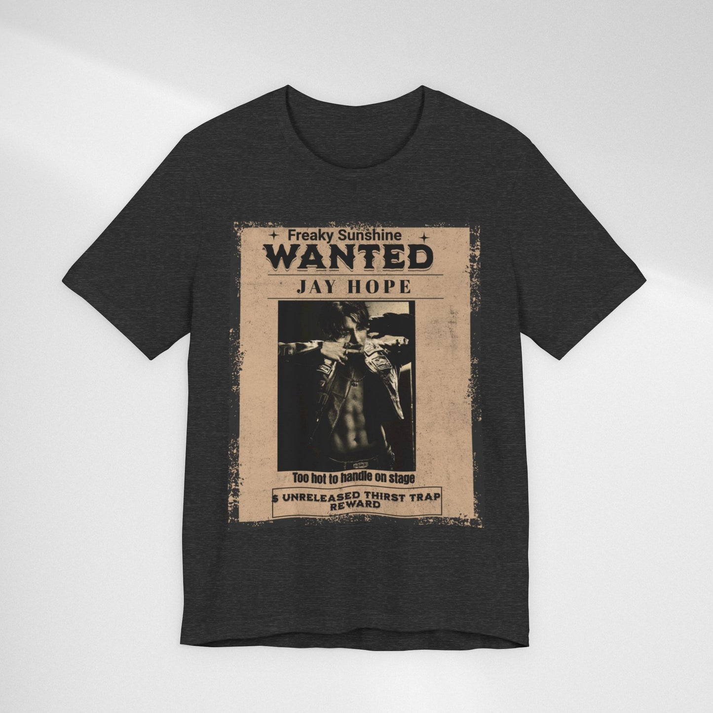 Wanted Poster Jay Hope T-Shirt — Vintage Western Graphic Tee