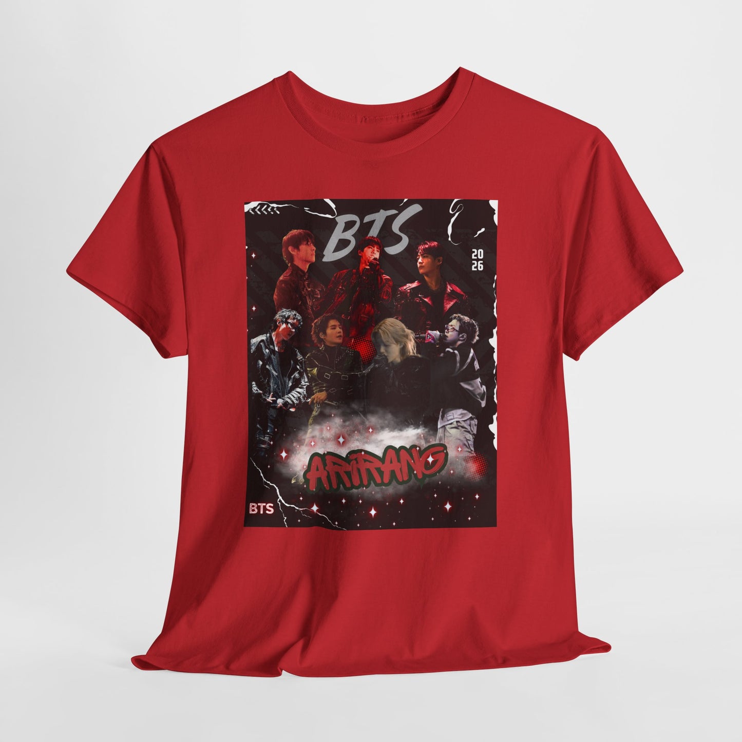 BTS Album Art Graphic Tee — 'Arirang' Fan Shirt