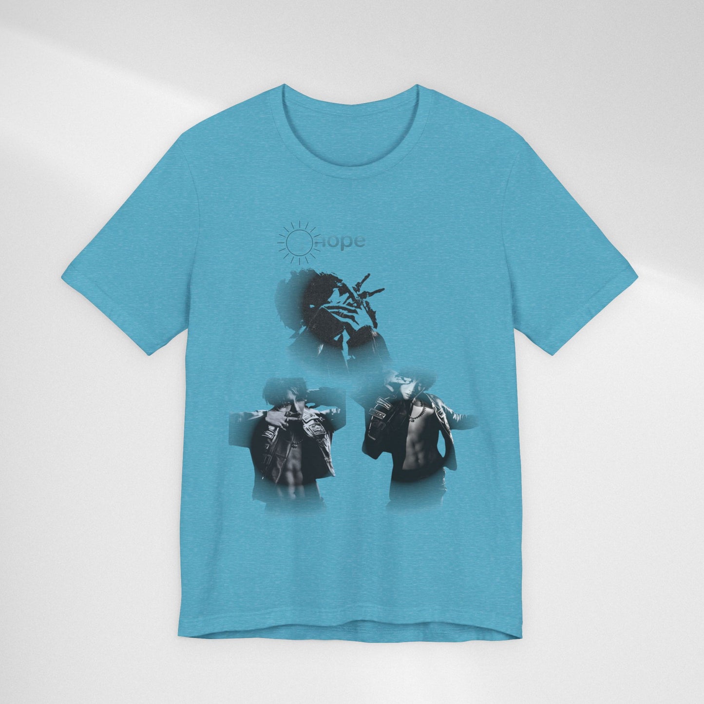 J hope Graphic Tee — Moody Monochrome Portraits