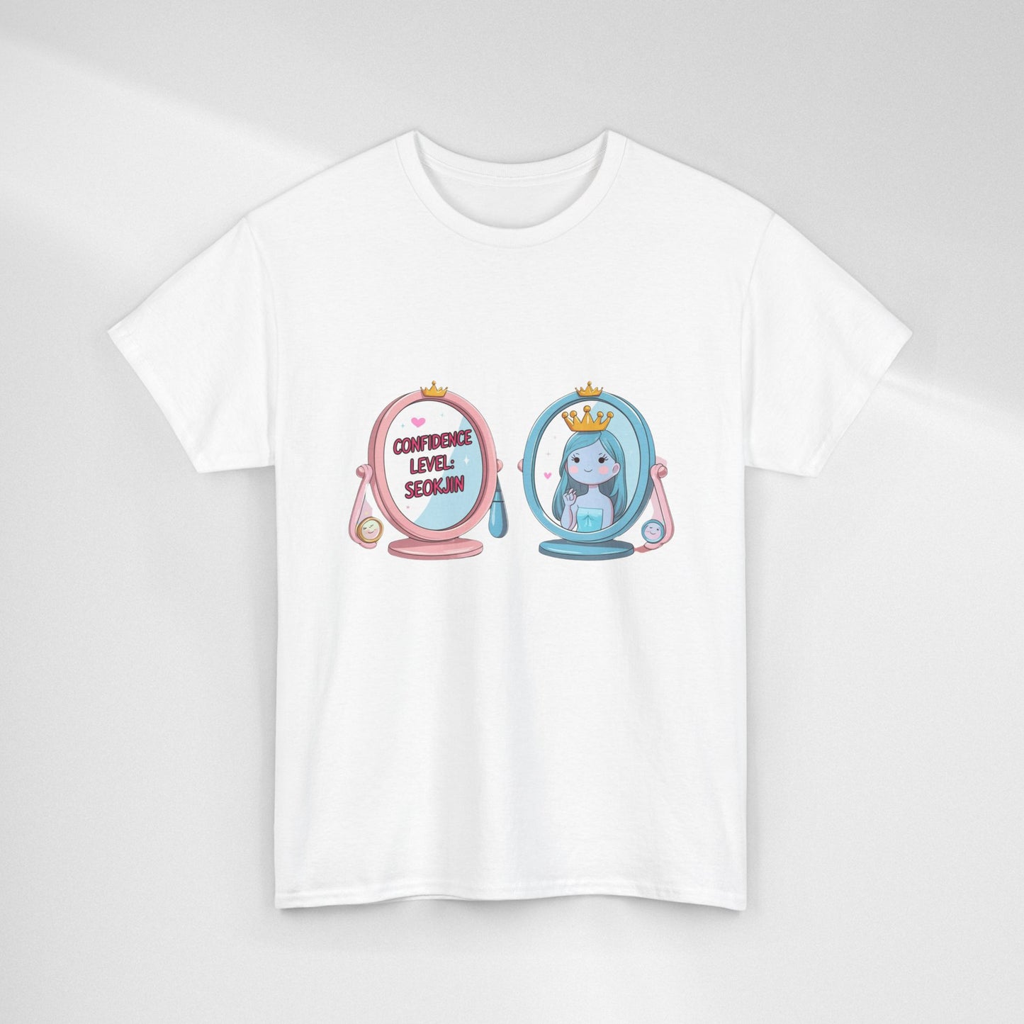 BTS Jin Confidence Level T-Shirt — Seokjin Fan Tee