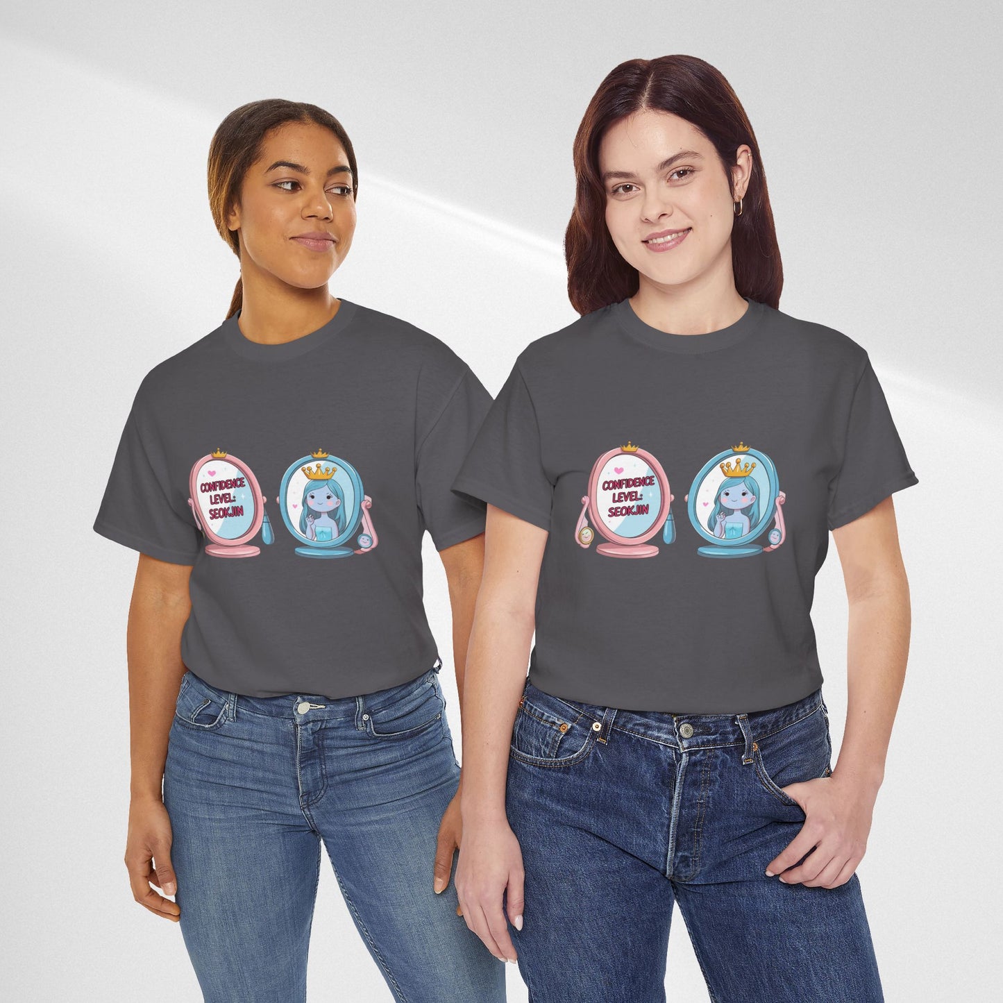 BTS Jin Confidence Level T-Shirt — Seokjin Fan Tee