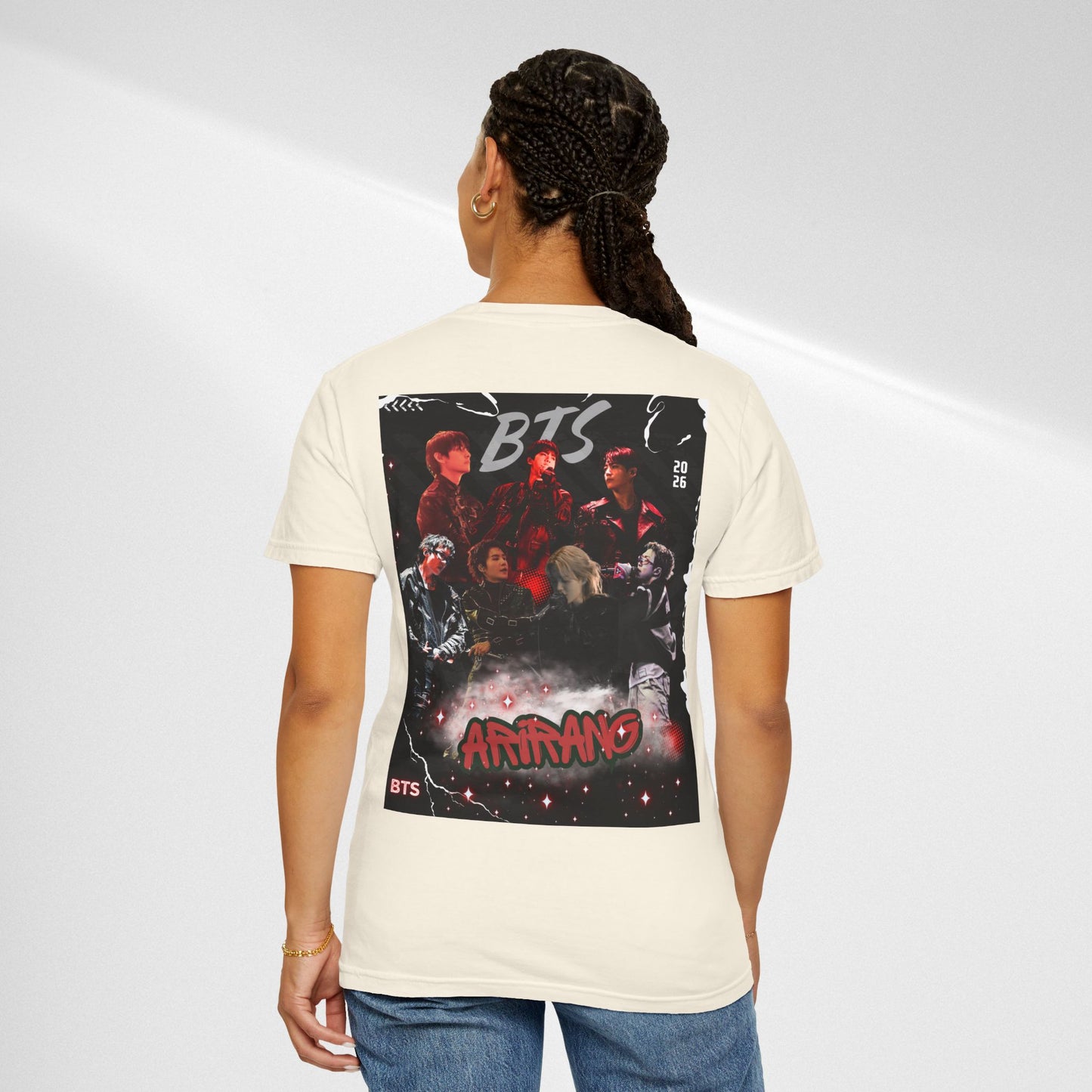 BTS ARIRANG Graphic T-Shirt — "Arirang" BTS Style Concert Tee