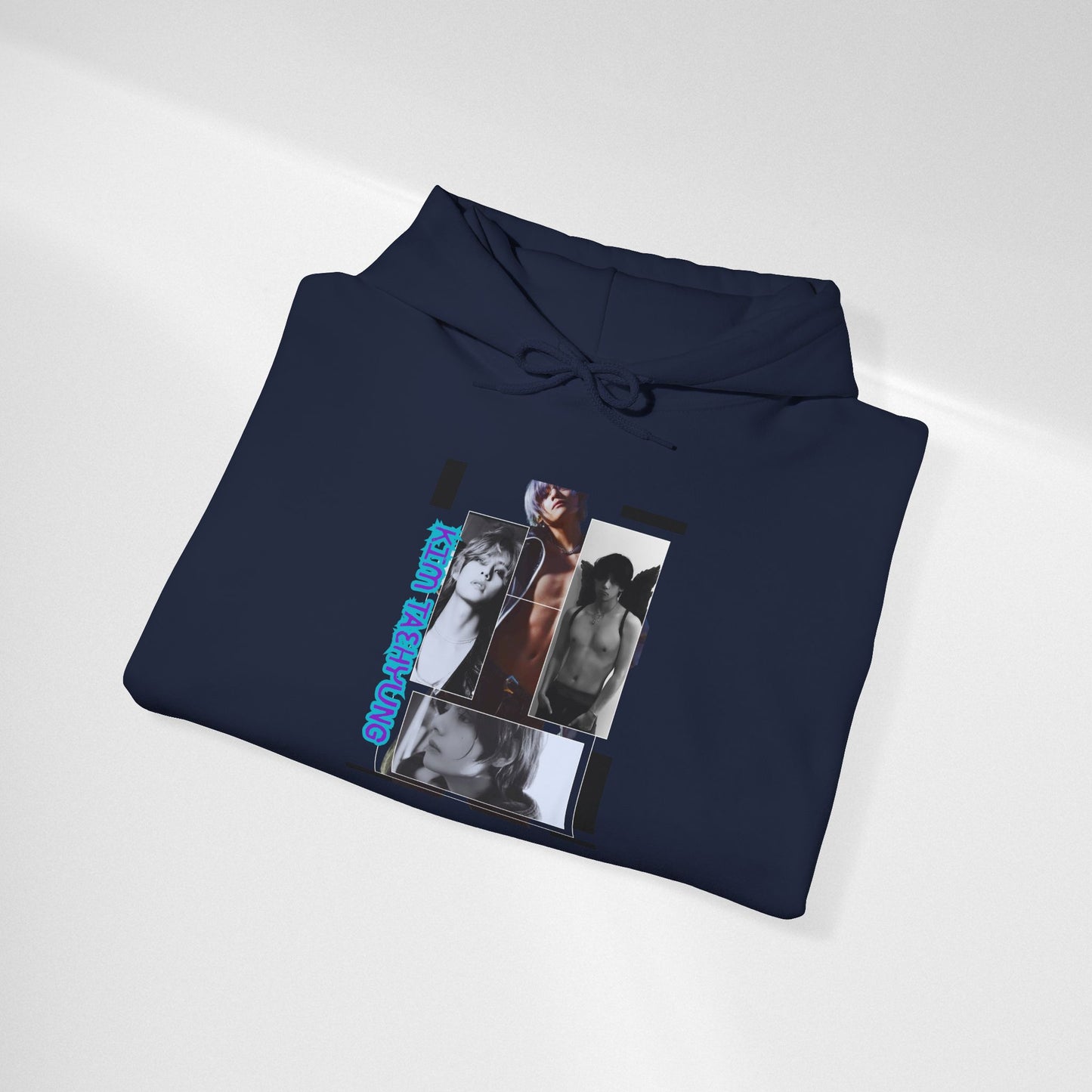 TAE Hoodie — Graphic Photo Collage 'Goth Romance' Streetwear Pullover