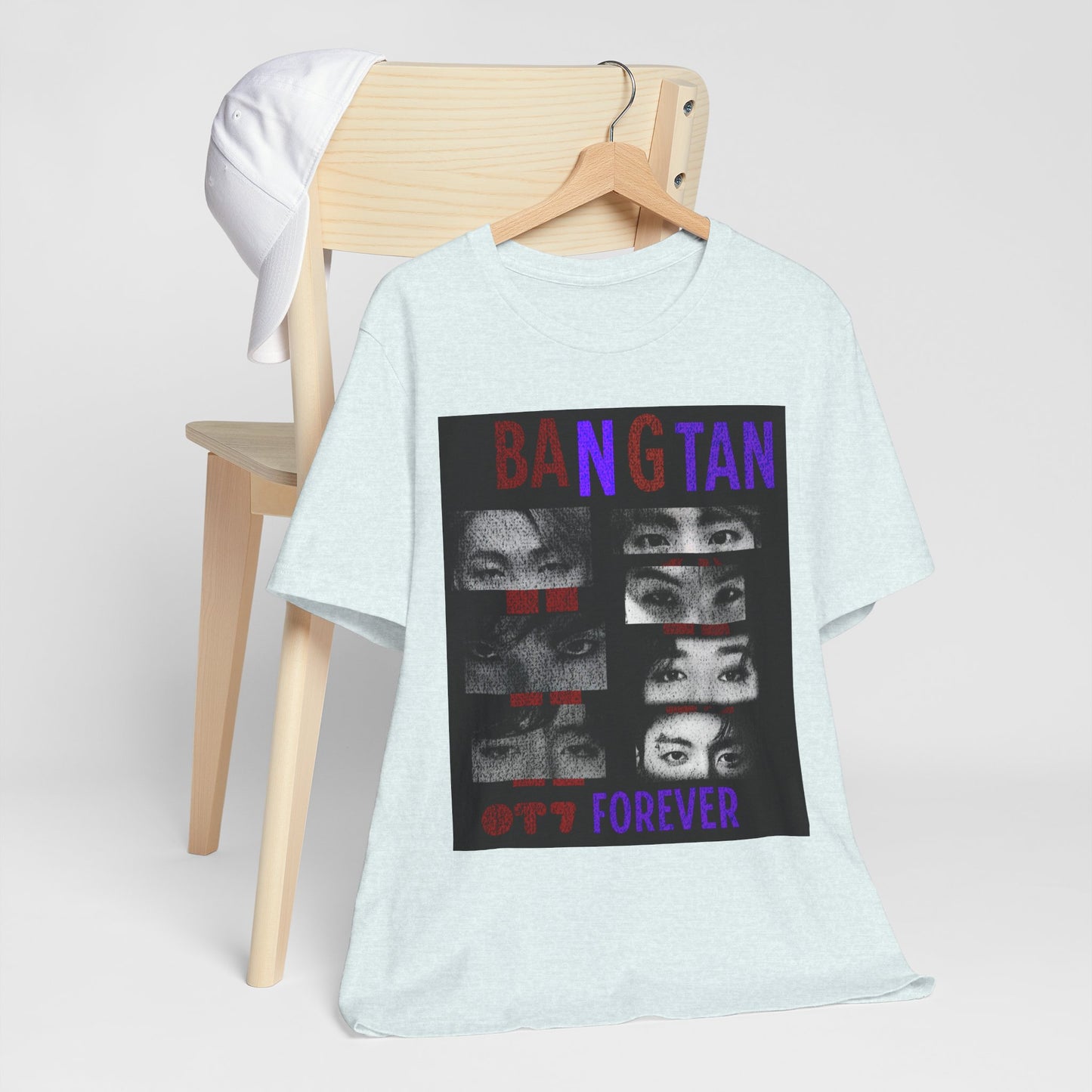 Bangtan Forever BTS Eyes Graphic Tee – K‑Pop Fan Shirt
