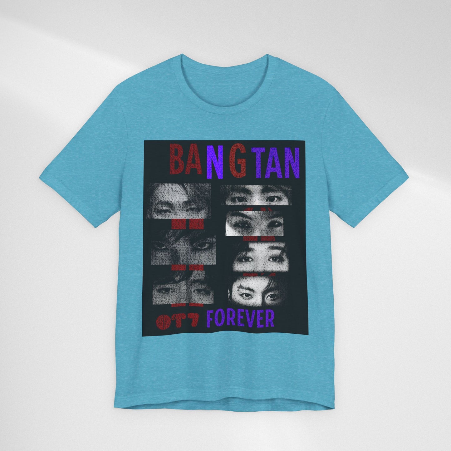 Bangtan Forever BTS Eyes Graphic Tee – K‑Pop Fan Shirt