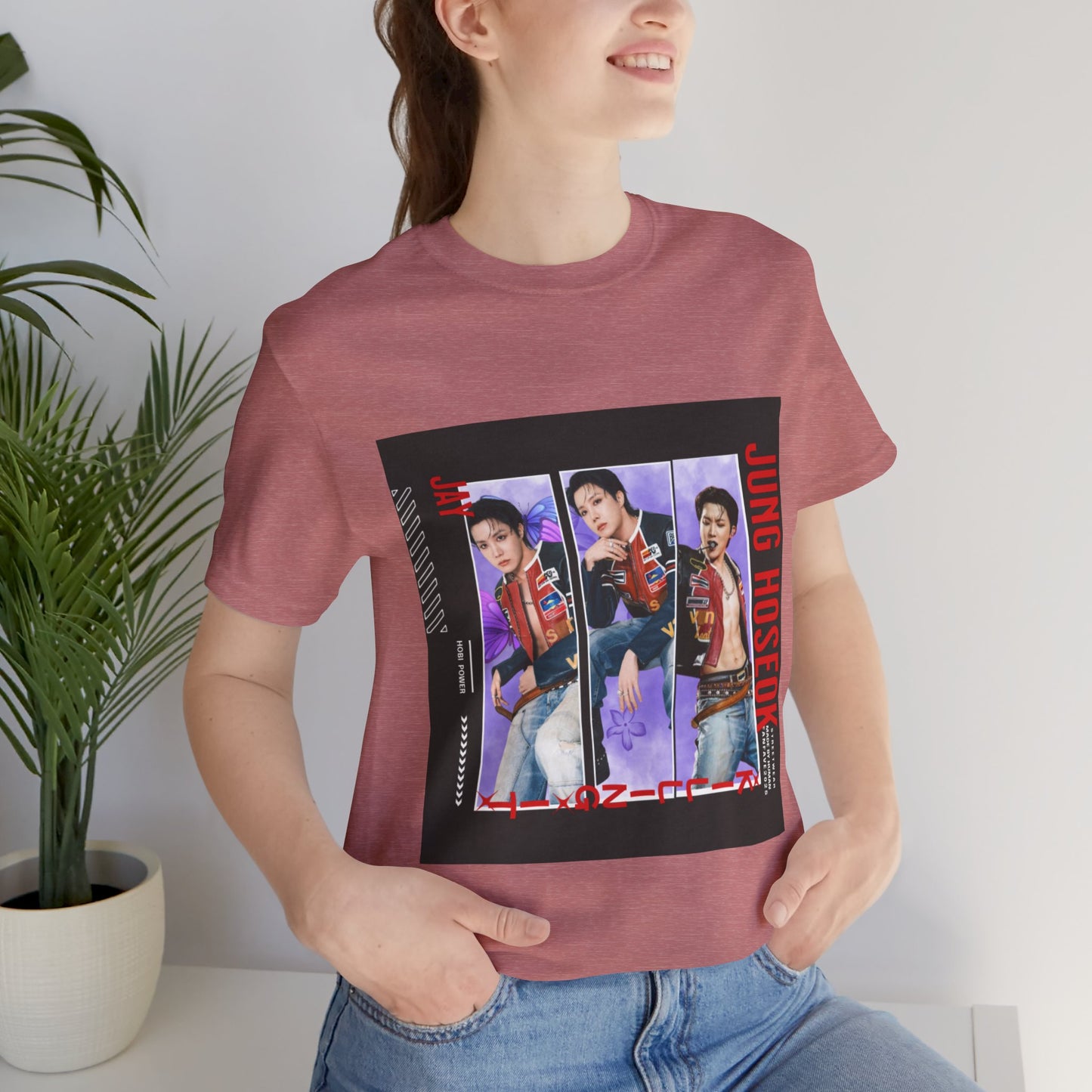 Jung Hoseok K-Pop Photo Collage T-Shirt