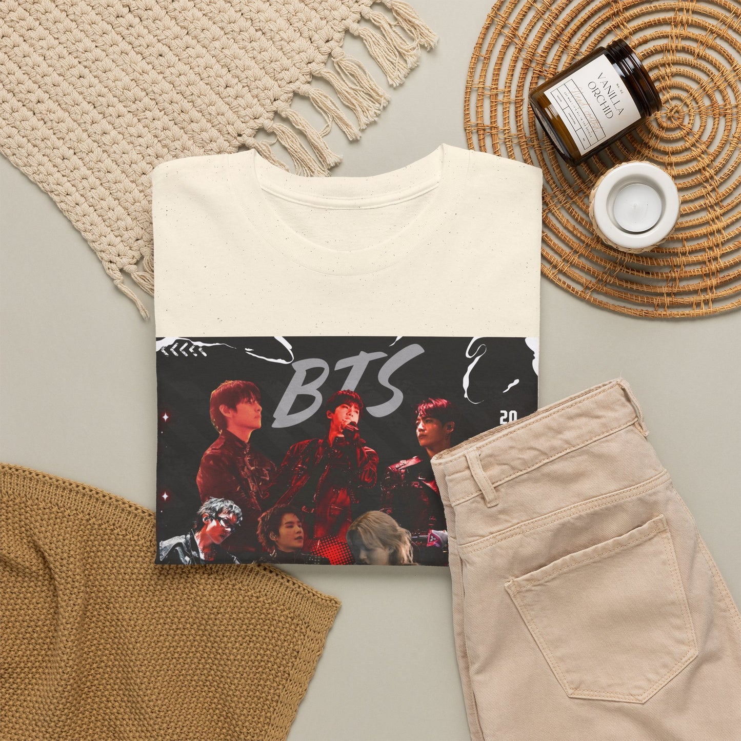 BTS Album Art Graphic Tee — 'Arirang' Fan Shirt