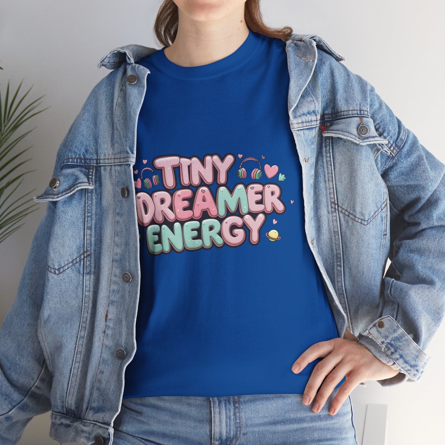 TinyTan Dreamer Energy T-Shirt — Cute Pastel Graphic Tee