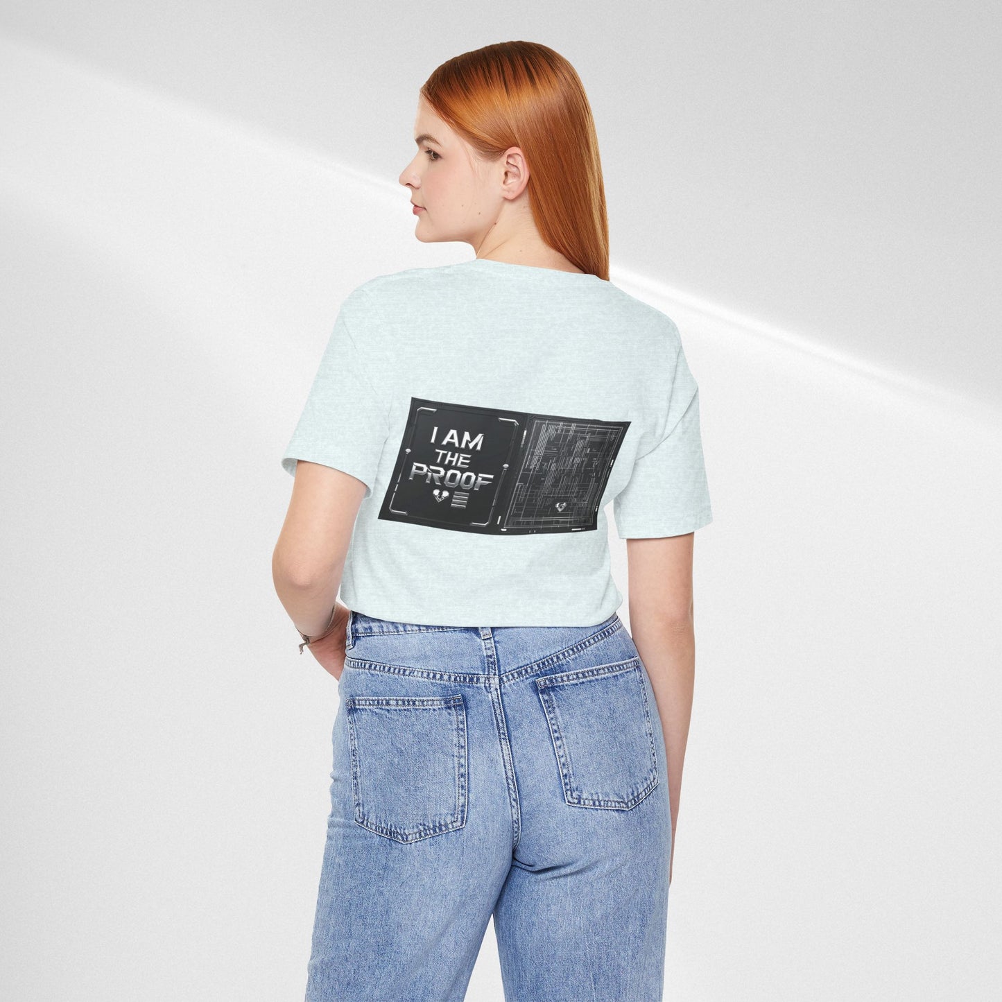 Bulletproof Vest Floral Tee — “I Am The Proof” Graphic T‑Shirt