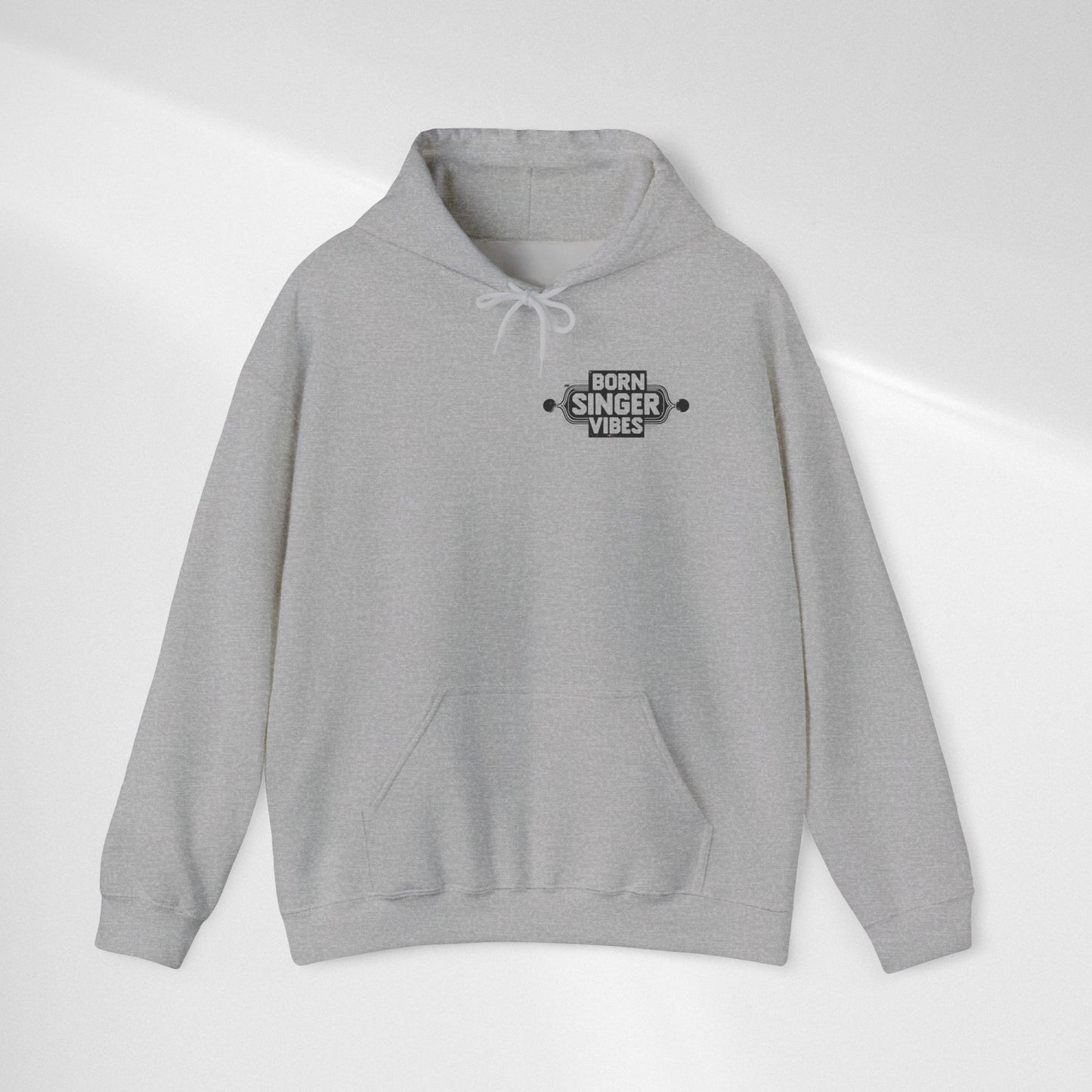 Hoodie - Born Singer Vibes Graphic Pullover