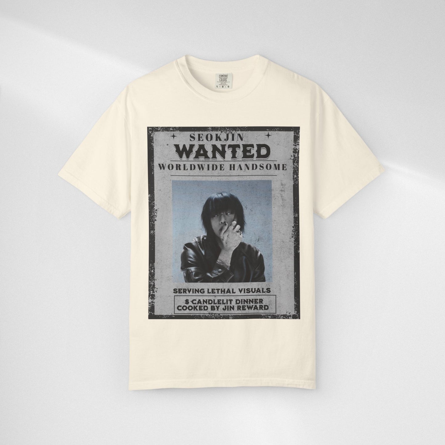 Seokjin "Wanted: Worldwide Handsome" Graphic T-Shirt