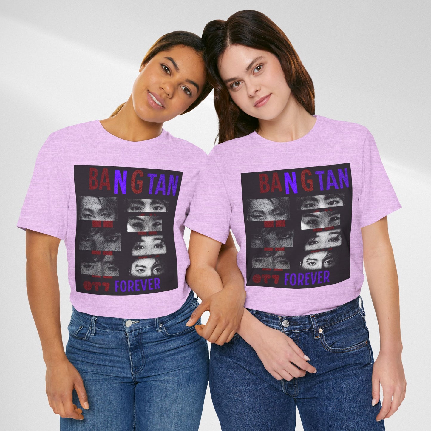 Bangtan Forever BTS Eyes Graphic Tee – K‑Pop Fan Shirt