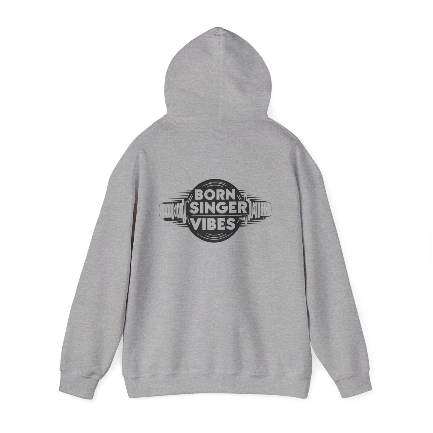 Hoodie - Born Singer Vibes Graphic Pullover