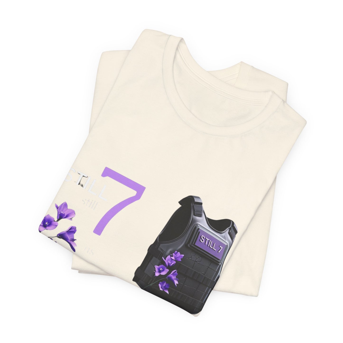 Bulletproof Vest Floral Tee — “I Am The Proof” Graphic T‑Shirt