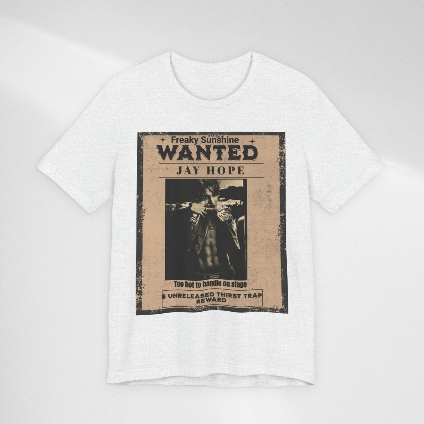 Wanted Poster Jay Hope T-Shirt — Vintage Western Graphic Tee