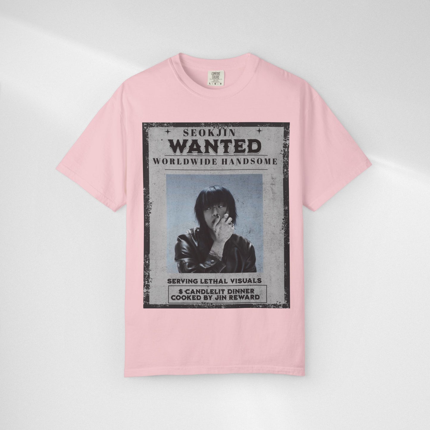Seokjin "Wanted: Worldwide Handsome" Graphic T-Shirt