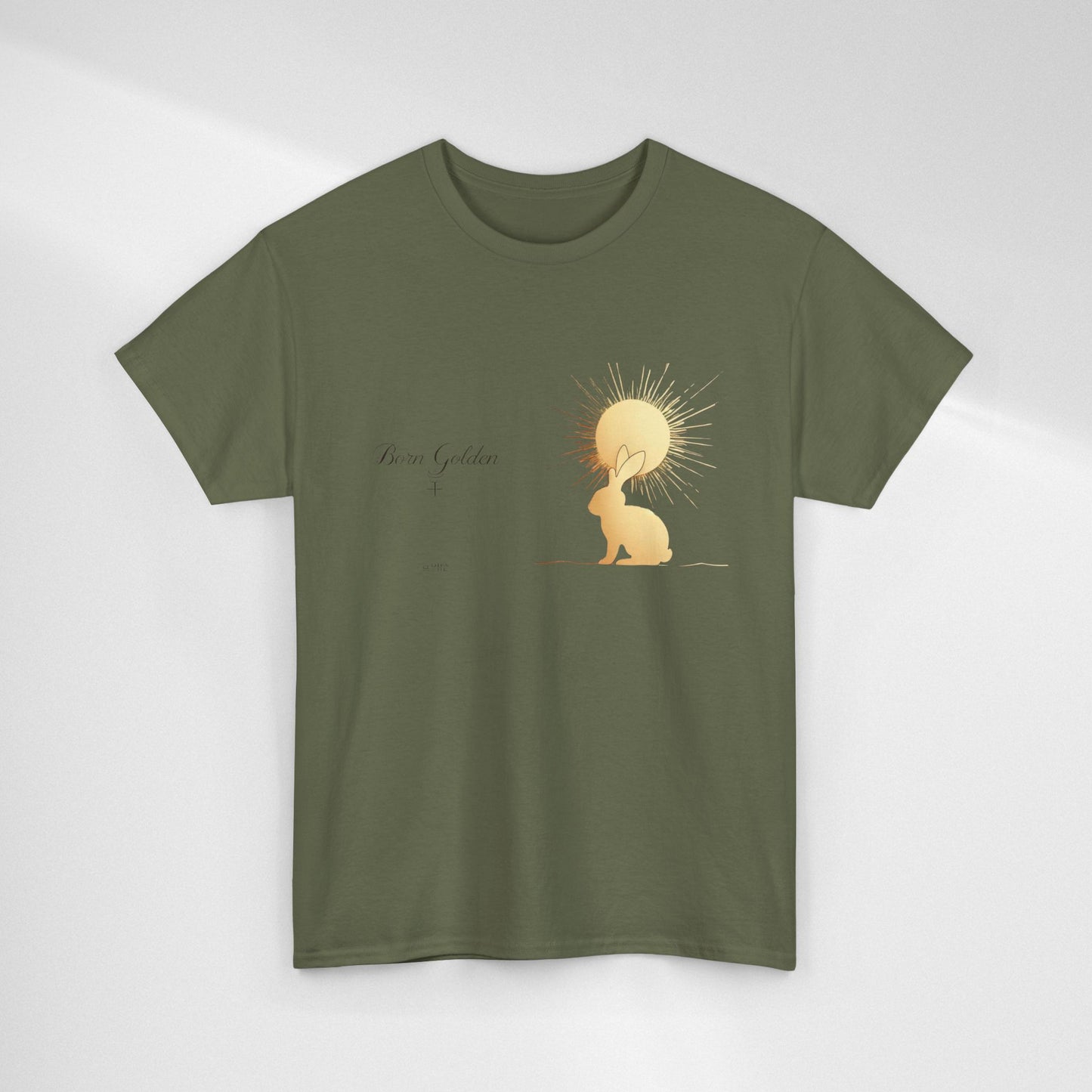 JK Golden Child T-Shirt — 'Born Golden' Cute Kids Illustration Tee