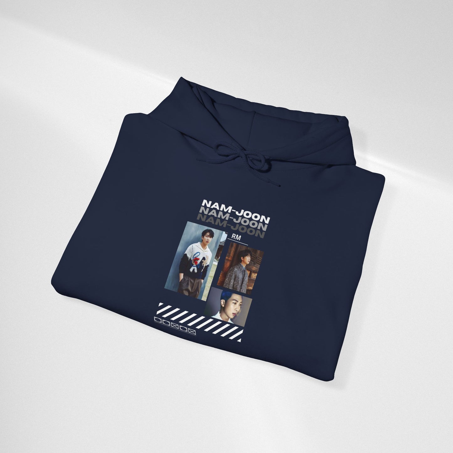 NAMJOON Hoodie — Retro Filmstrip Portrait Pullover