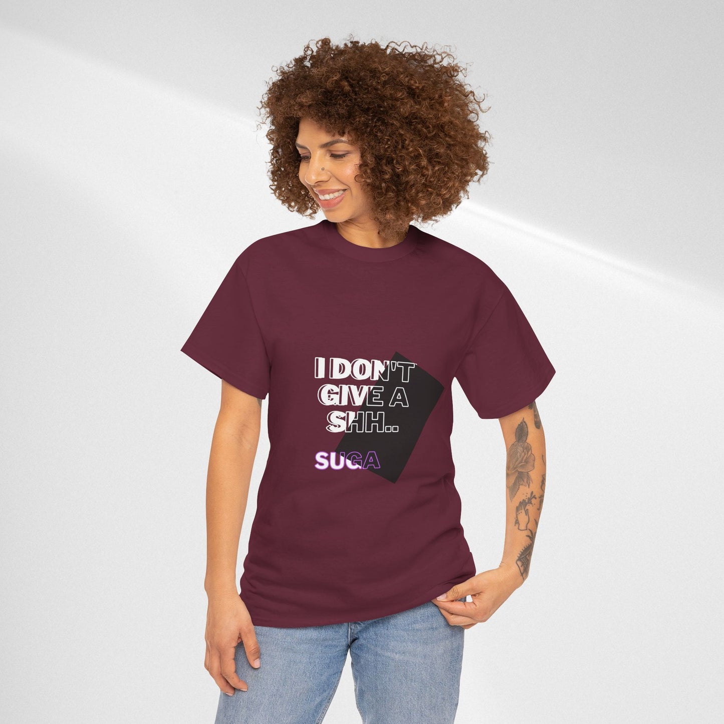 I Don't Give a Shh Tee — Bold Graphic Statement T‑Shirt