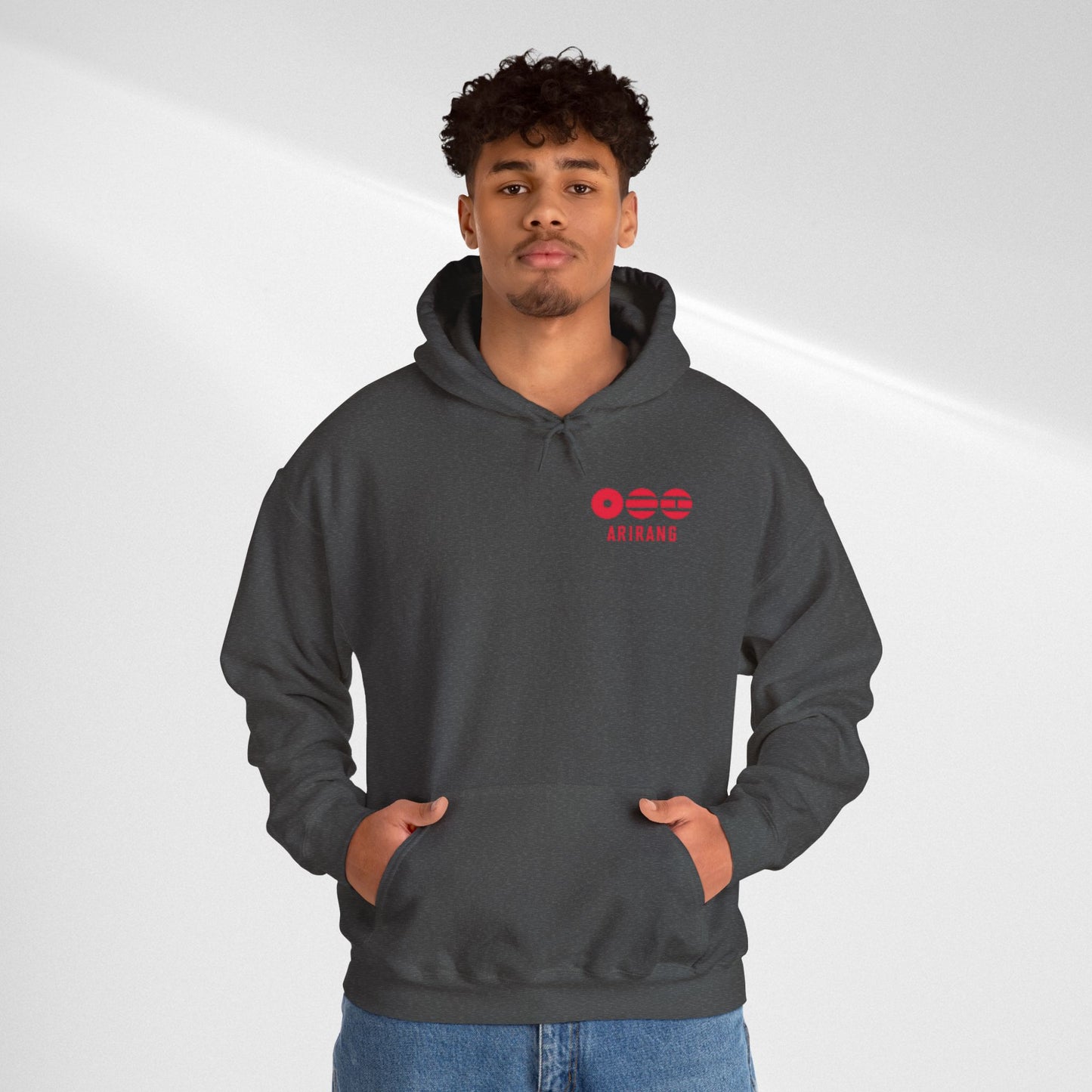 BTS World Tour "ARRIANG" Hoodie — Minimal Logo Tour Pullover