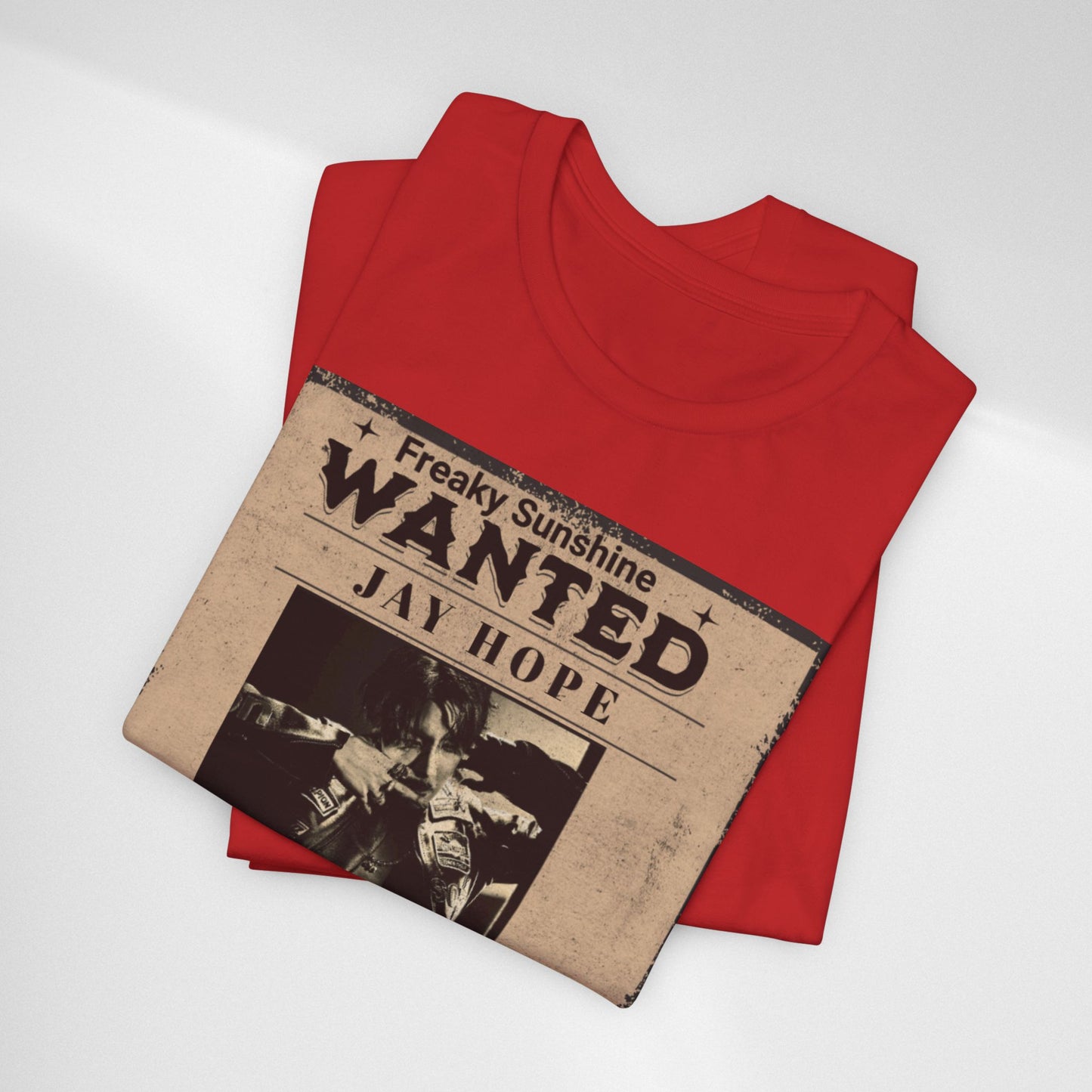 Wanted Poster Jay Hope T-Shirt — Vintage Western Graphic Tee