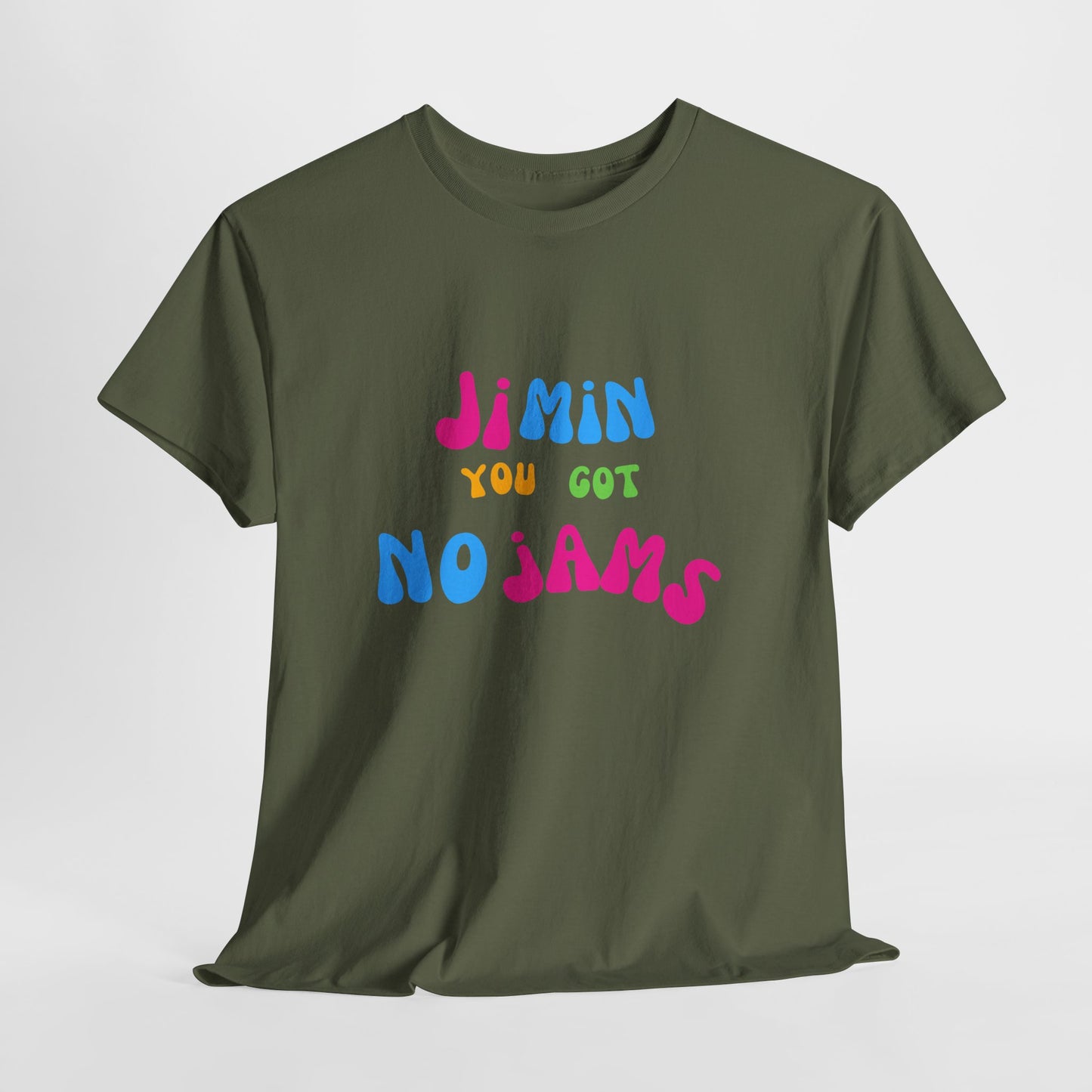 Jimin You Got No Jams T-Shirt — Colorful K-Pop Fan Tee