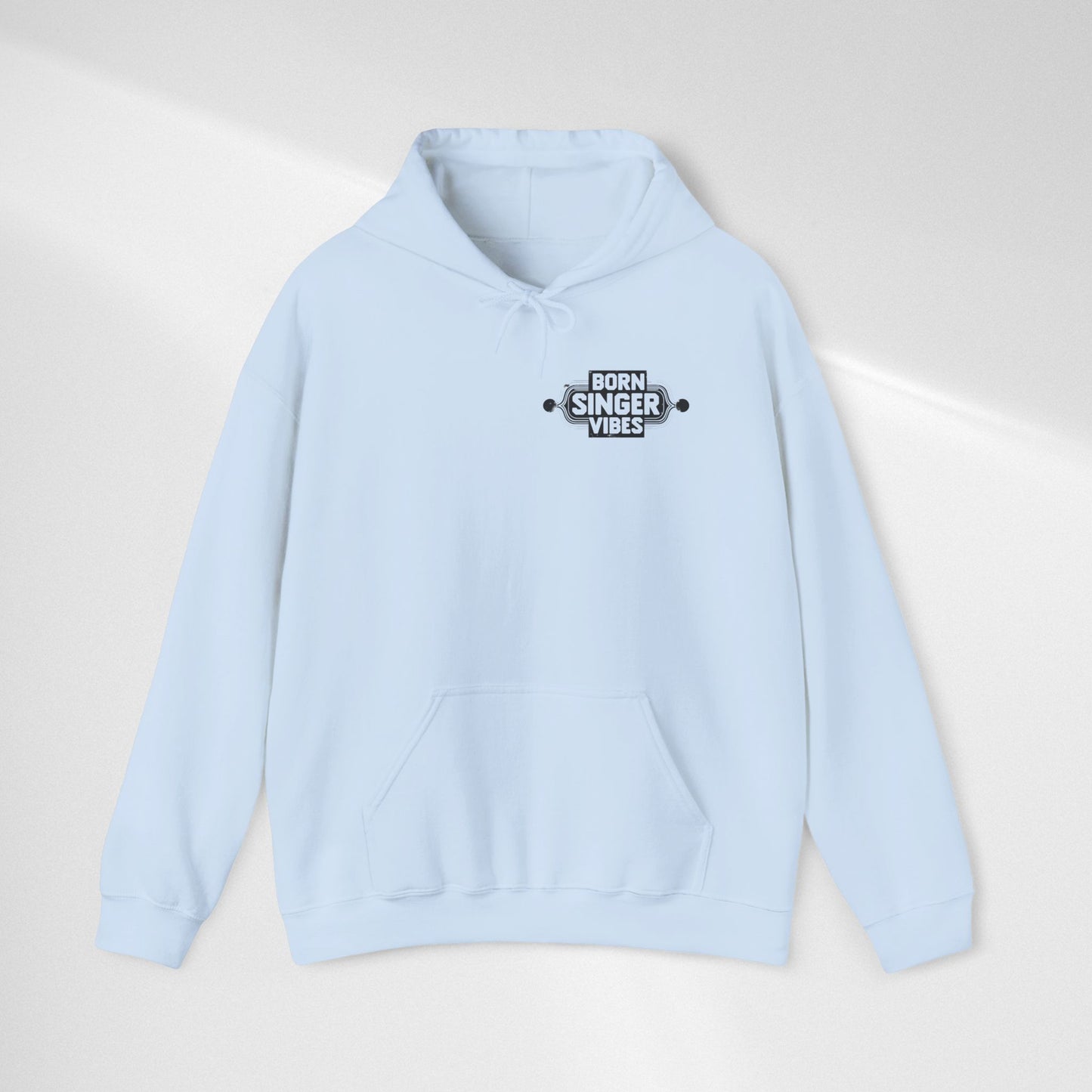 Hoodie - Born Singer Vibes Graphic Pullover
