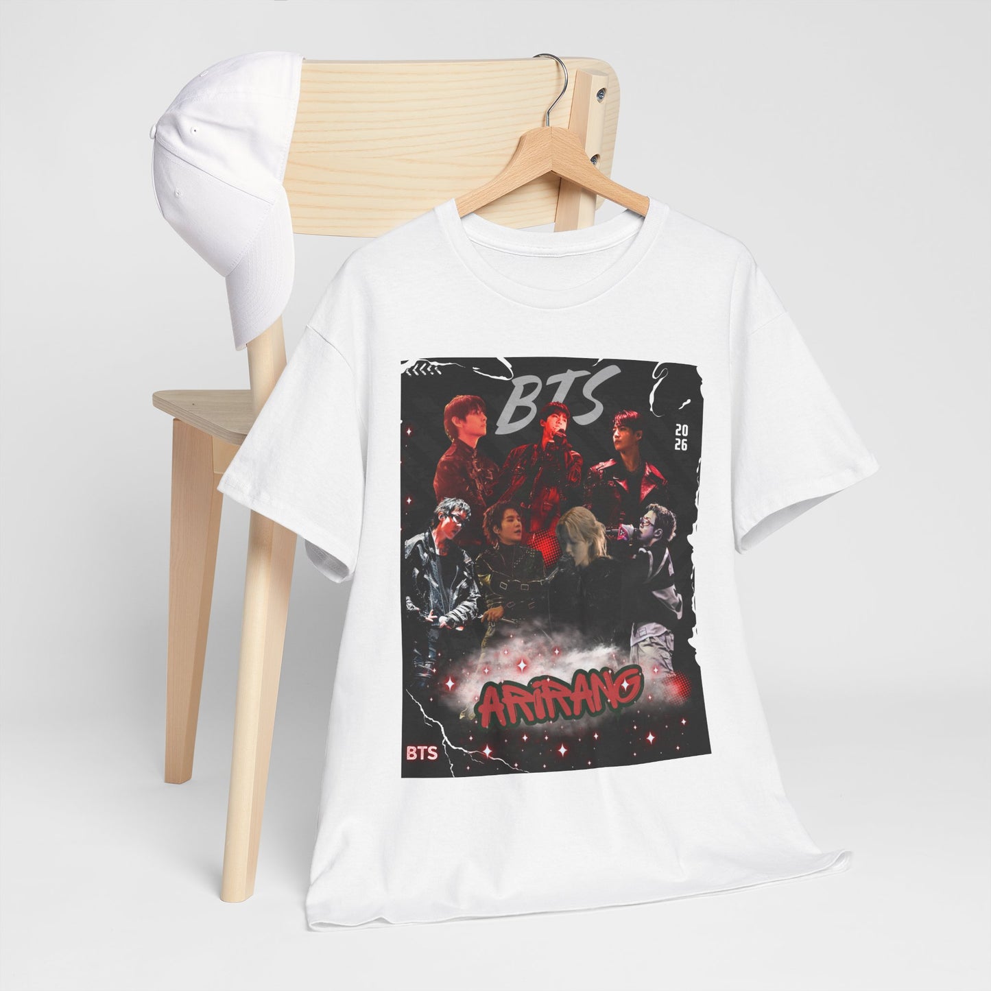 BTS Album Art Graphic Tee — 'Arirang' Fan Shirt