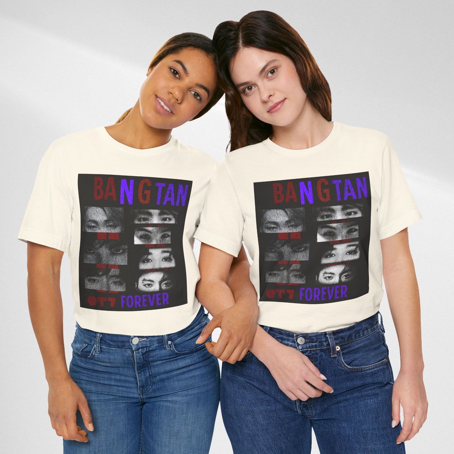 Bangtan Forever BTS Eyes Graphic Tee – K‑Pop Fan Shirt