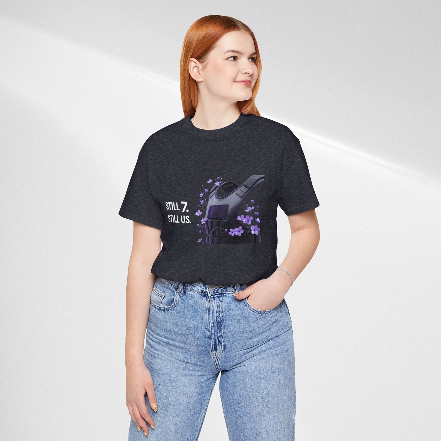 Bulletproof Vest Floral Tee — “I Am The Proof” Graphic T‑Shirt