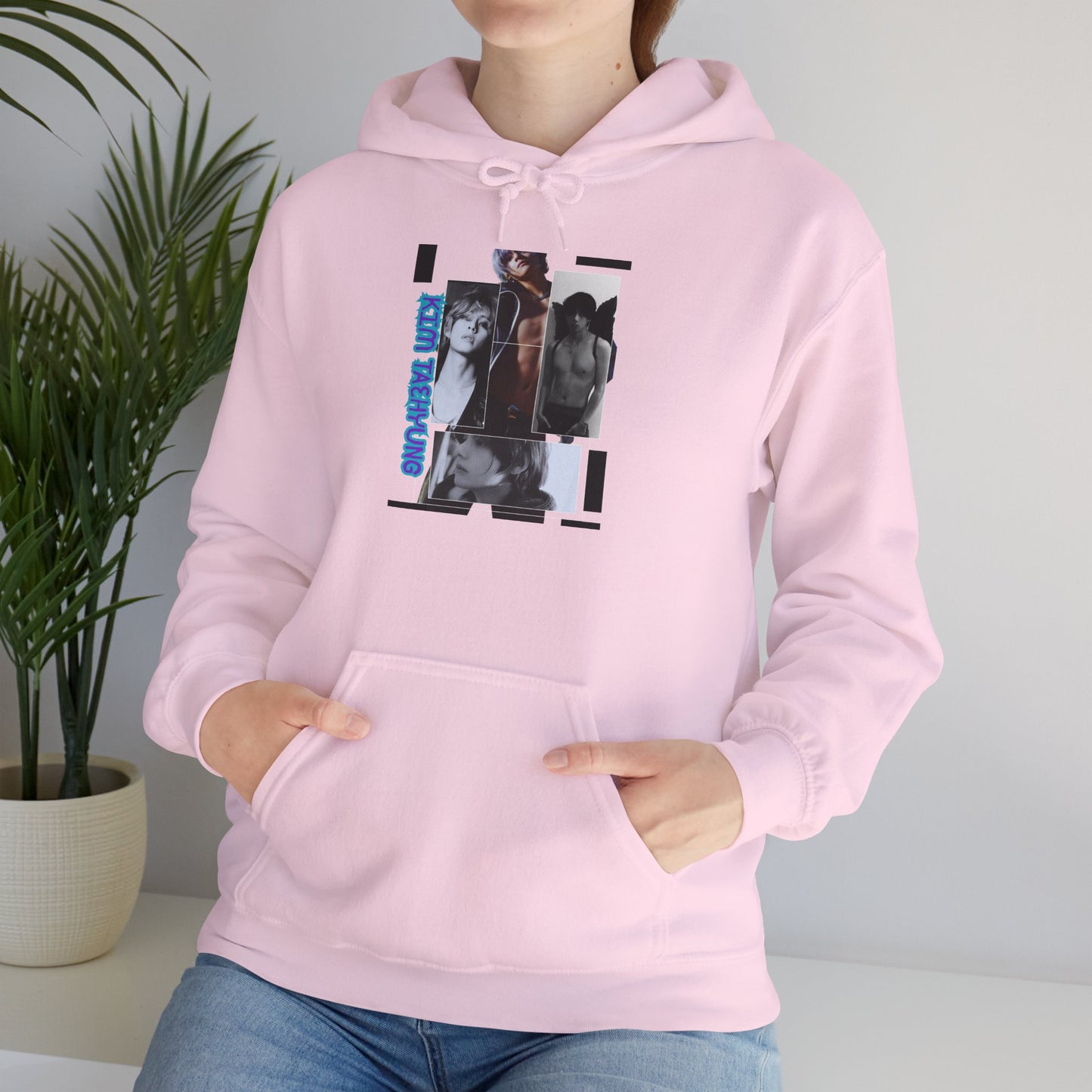 TAE Hoodie — Graphic Photo Collage 'Goth Romance' Streetwear Pullover