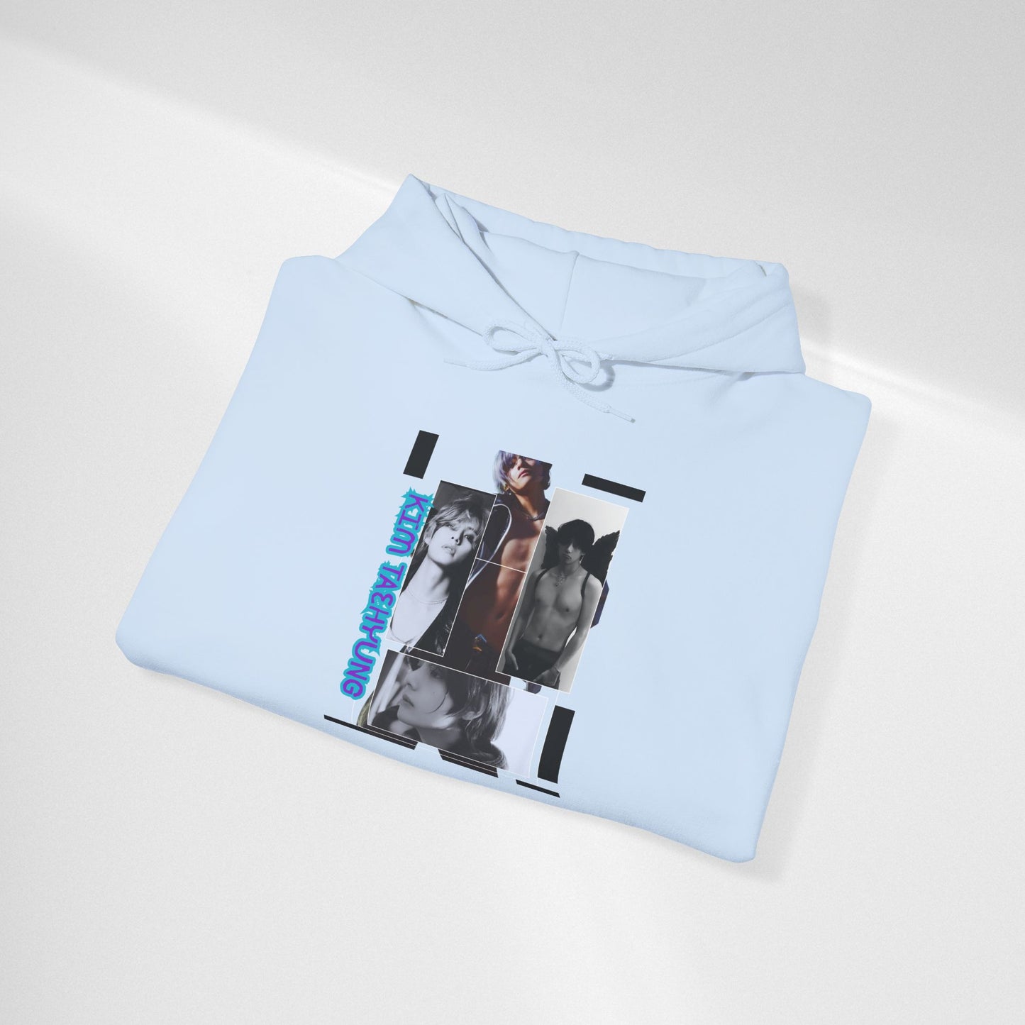 TAE Hoodie — Graphic Photo Collage 'Goth Romance' Streetwear Pullover