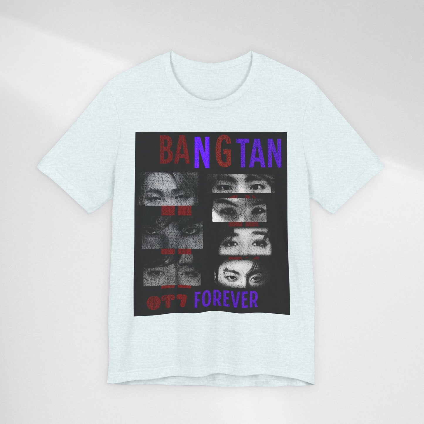 Bangtan Forever BTS Eyes Graphic Tee – K‑Pop Fan Shirt