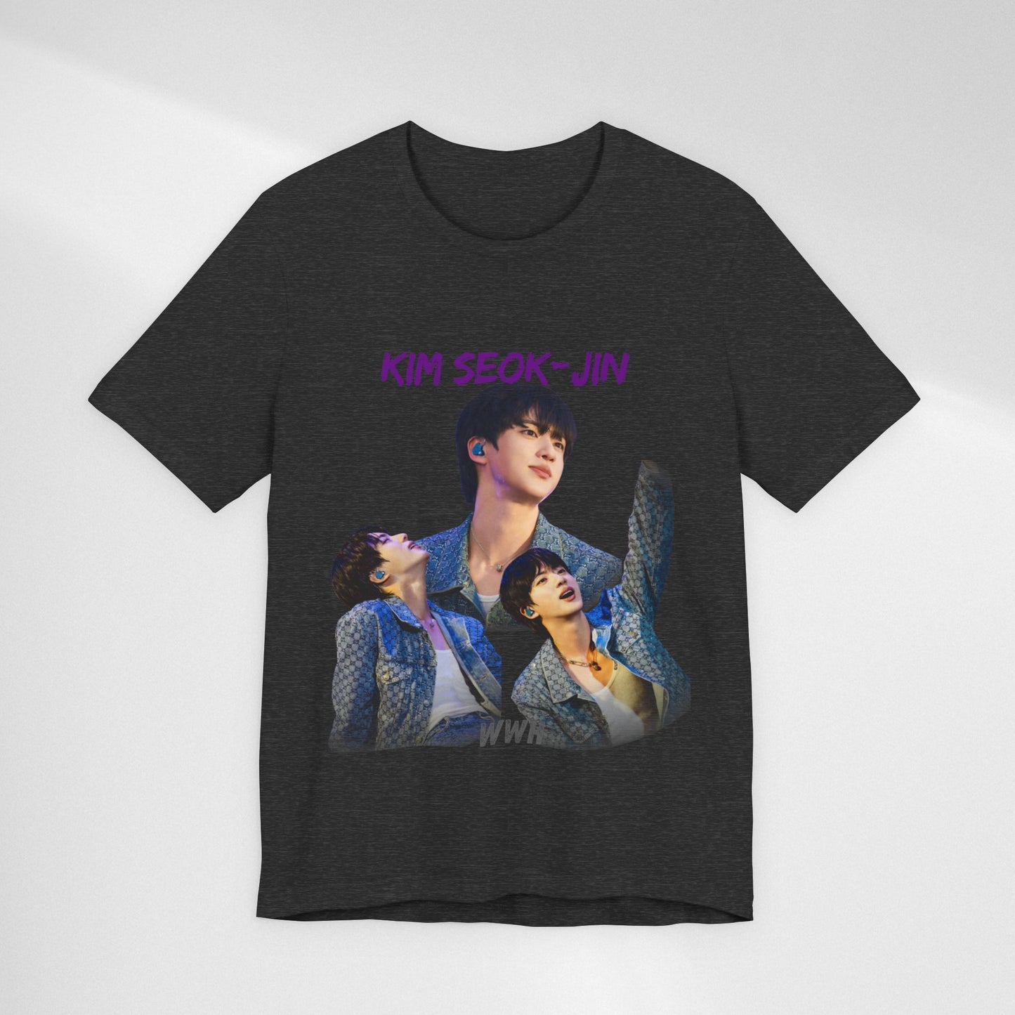K-Pop Idol Photo Tee — 'Kim Seok-Jin' Graphic T-Shirt