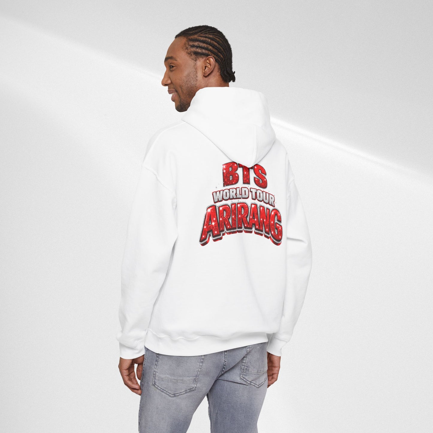 BTS World Tour "Arrang" Hoodie - Graphic K-Pop Concert Pullover