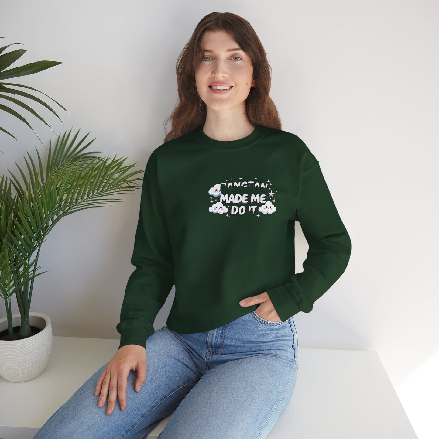 Crewneck Sweatshirt — "Bangtan Made Me Do It" K-Pop BTS Fan Pullover