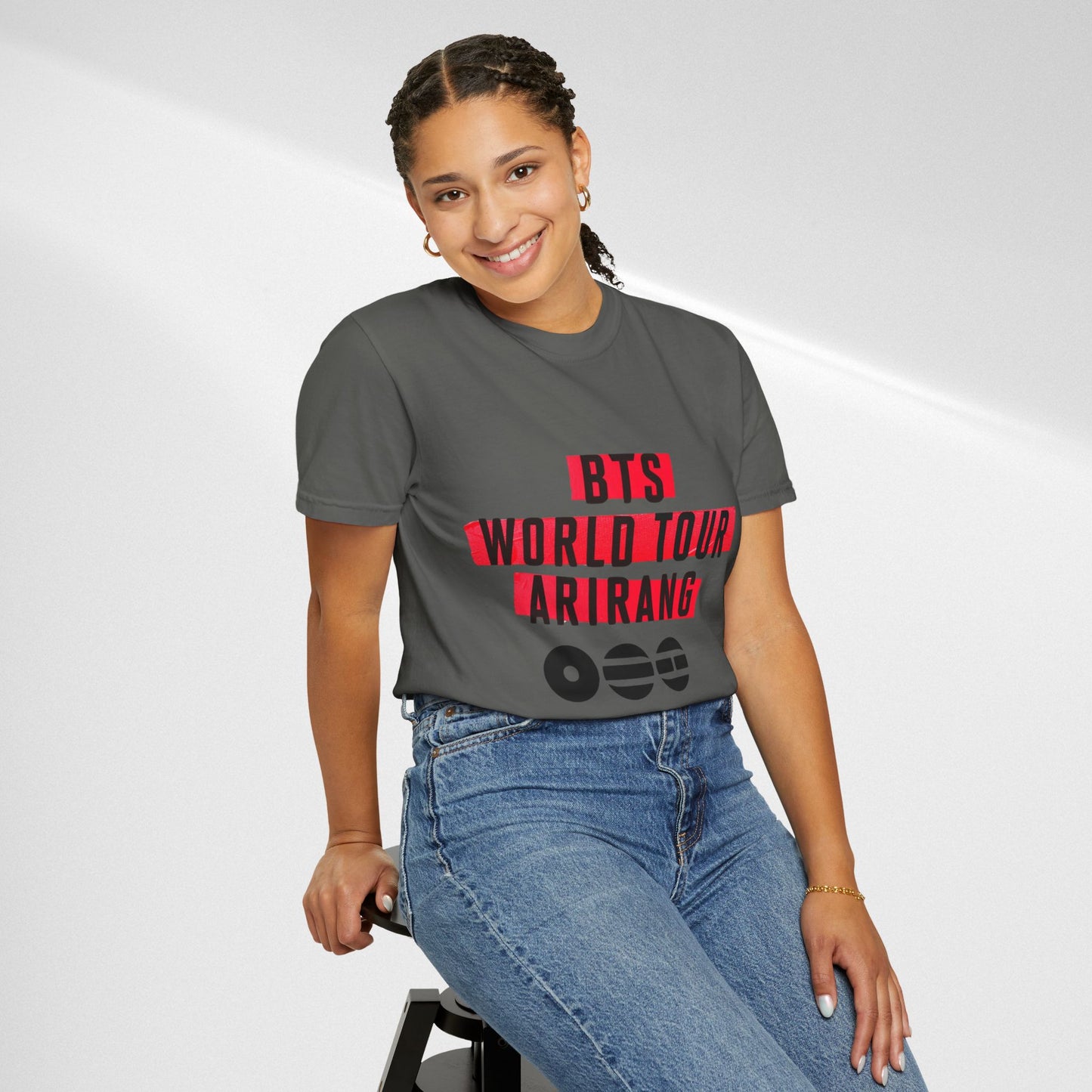 BTS World Tour T-Shirt — "BTS World Tour Arirang" Concert Tee