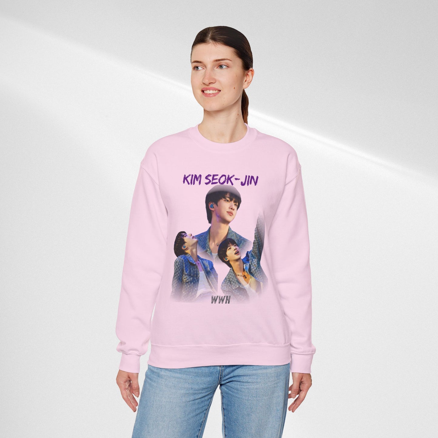 JIN Photo Collage Crewneck Sweatshirt