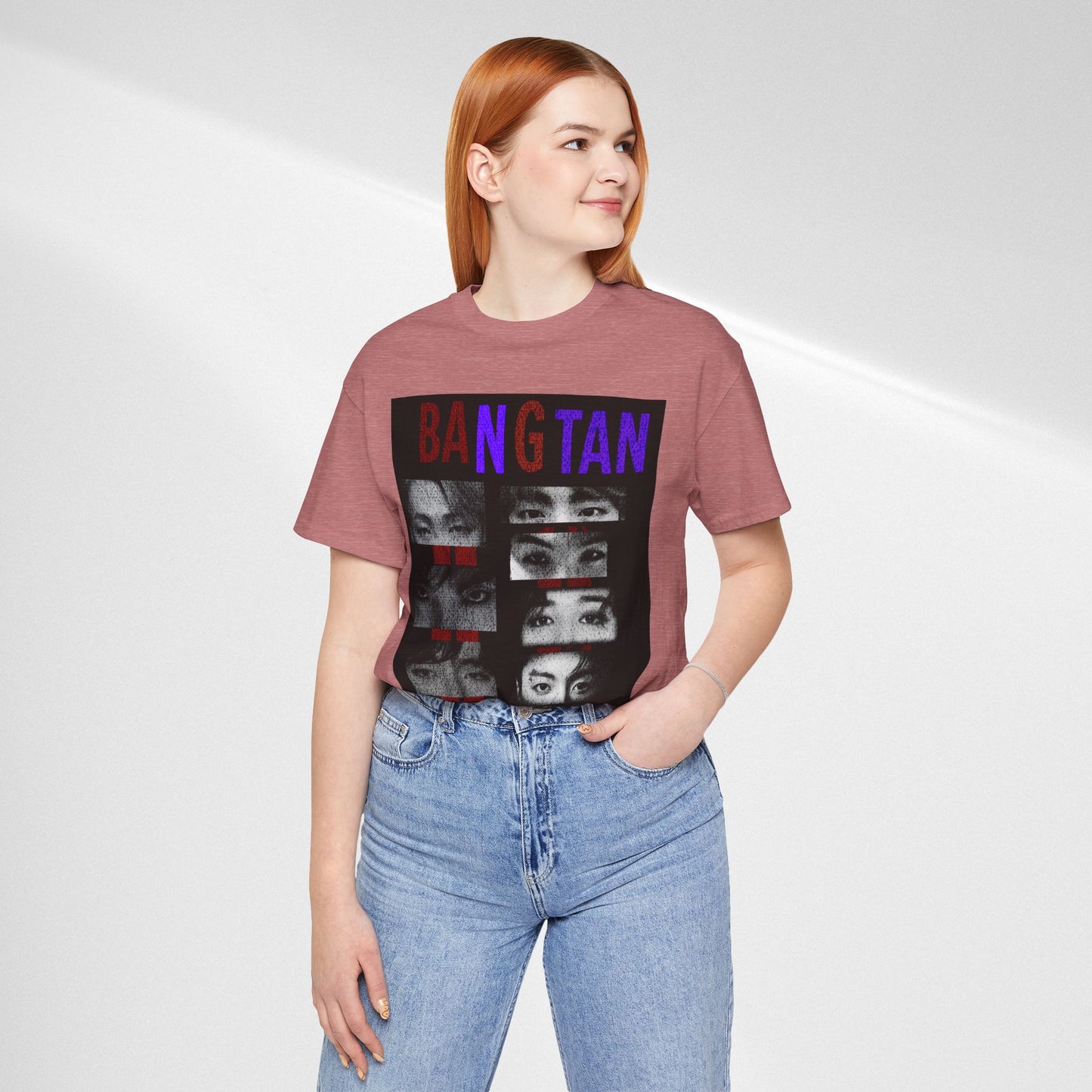 Bangtan Forever BTS Eyes Graphic Tee – K‑Pop Fan Shirt