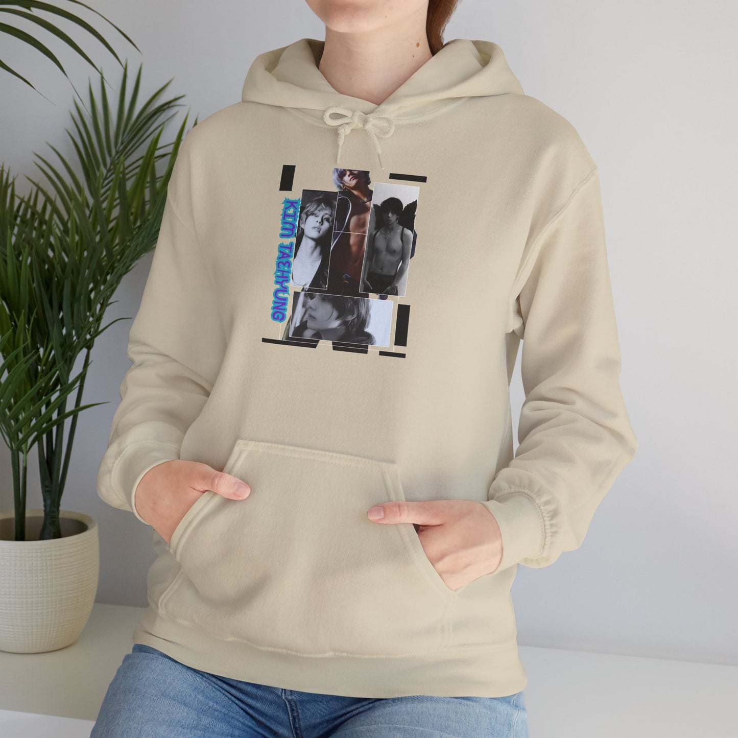 TAE Hoodie — Graphic Photo Collage 'Goth Romance' Streetwear Pullover