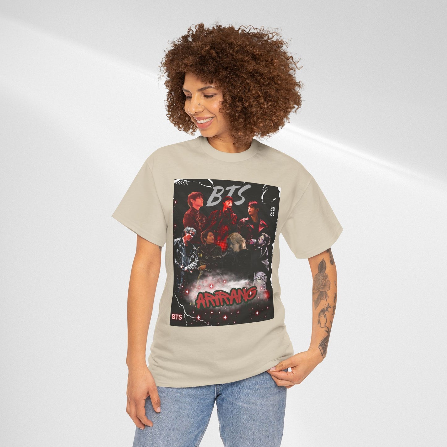 BTS Album Art Graphic Tee — 'Arirang' Fan Shirt
