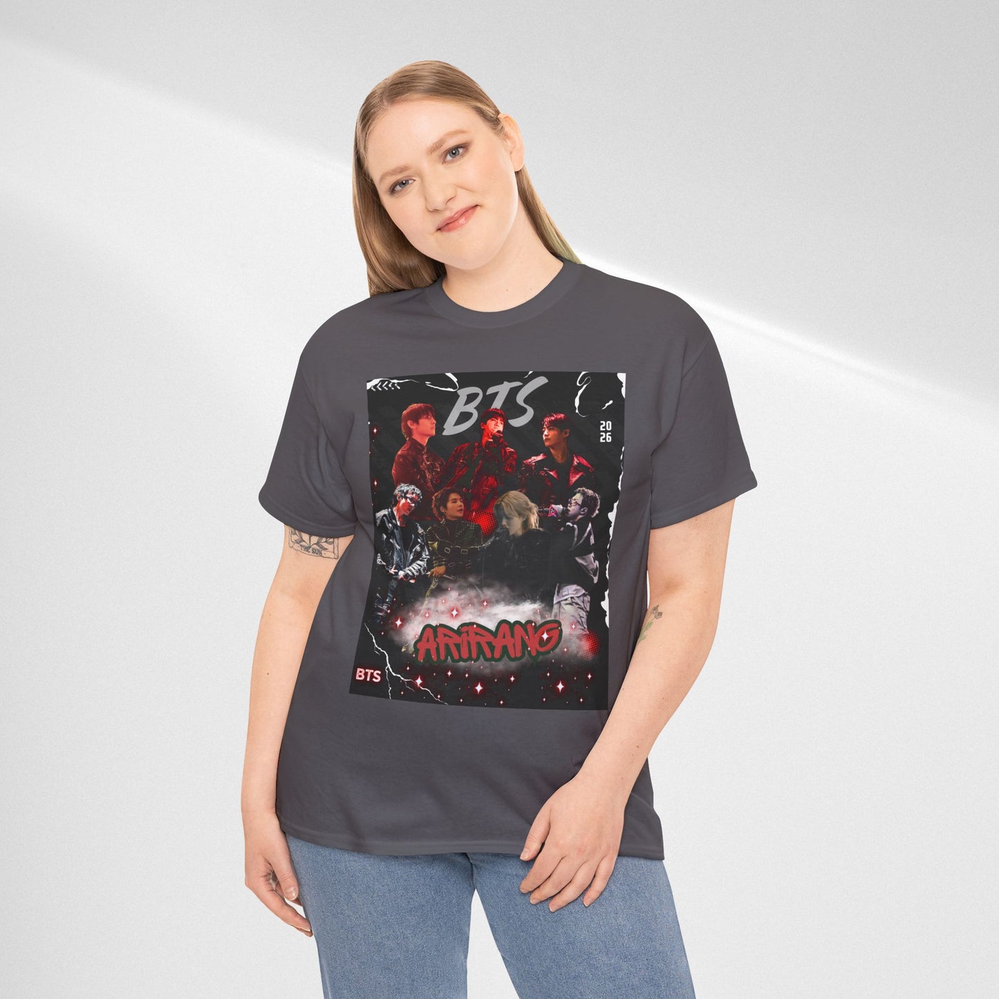 BTS Album Art Graphic Tee — 'Arirang' Fan Shirt