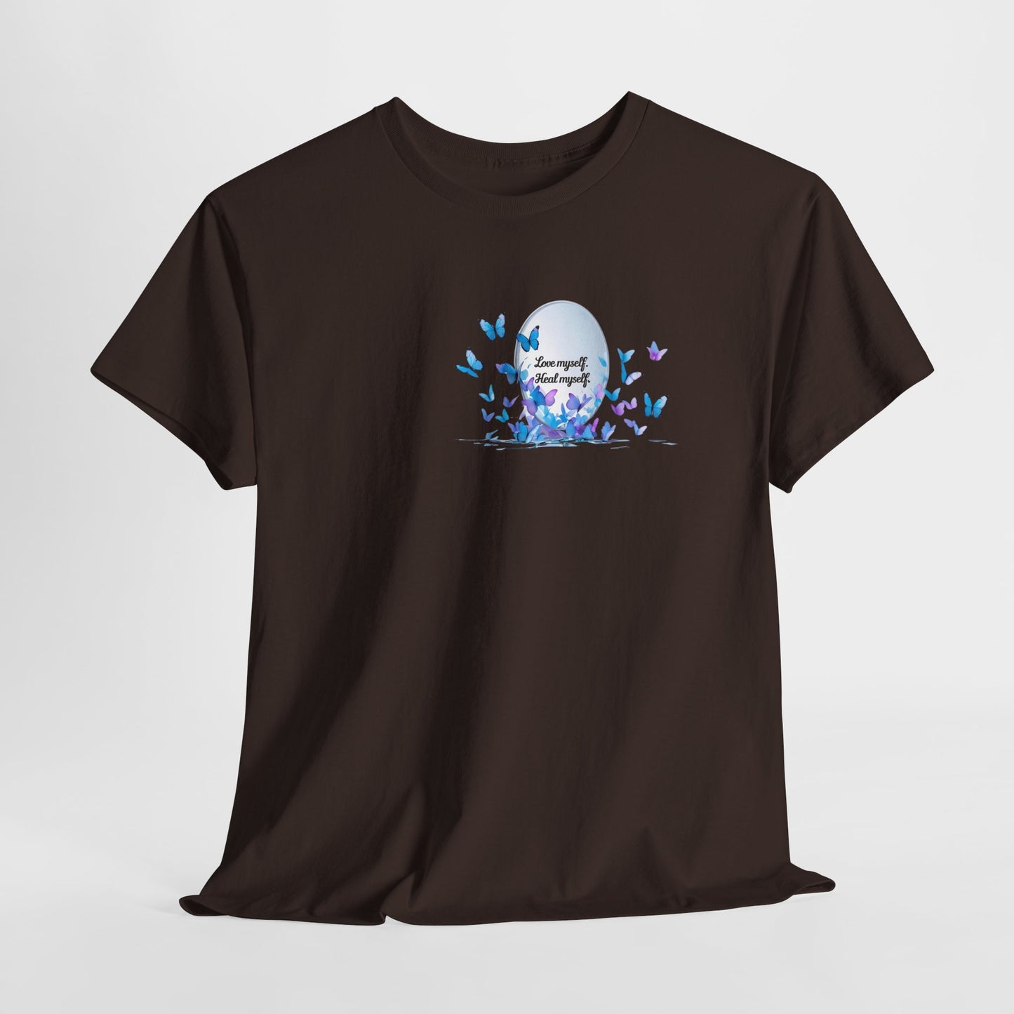 Butterfly Moon T-Shirt — "Strength Through Change" Inspirational Tee