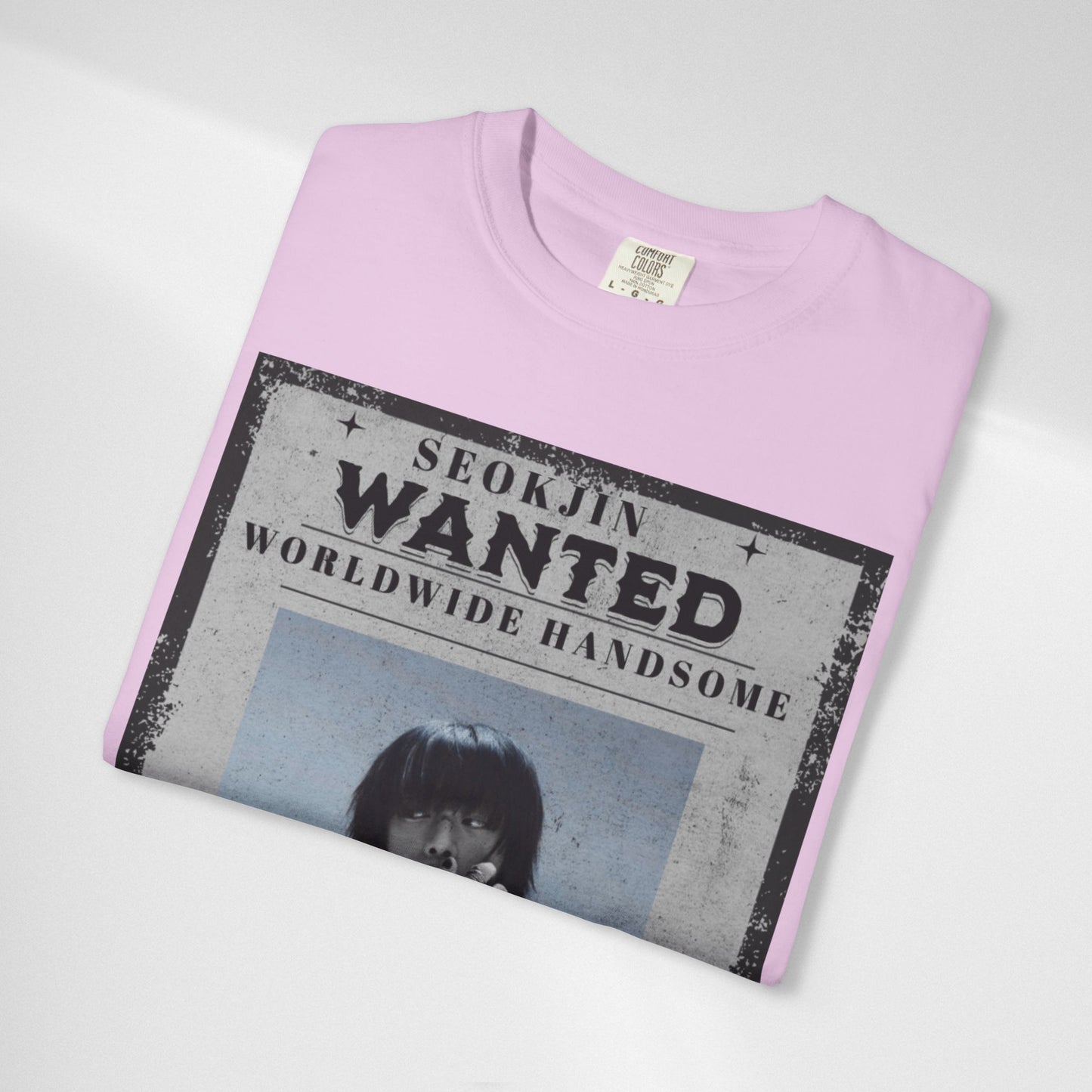 Seokjin "Wanted: Worldwide Handsome" Graphic T-Shirt