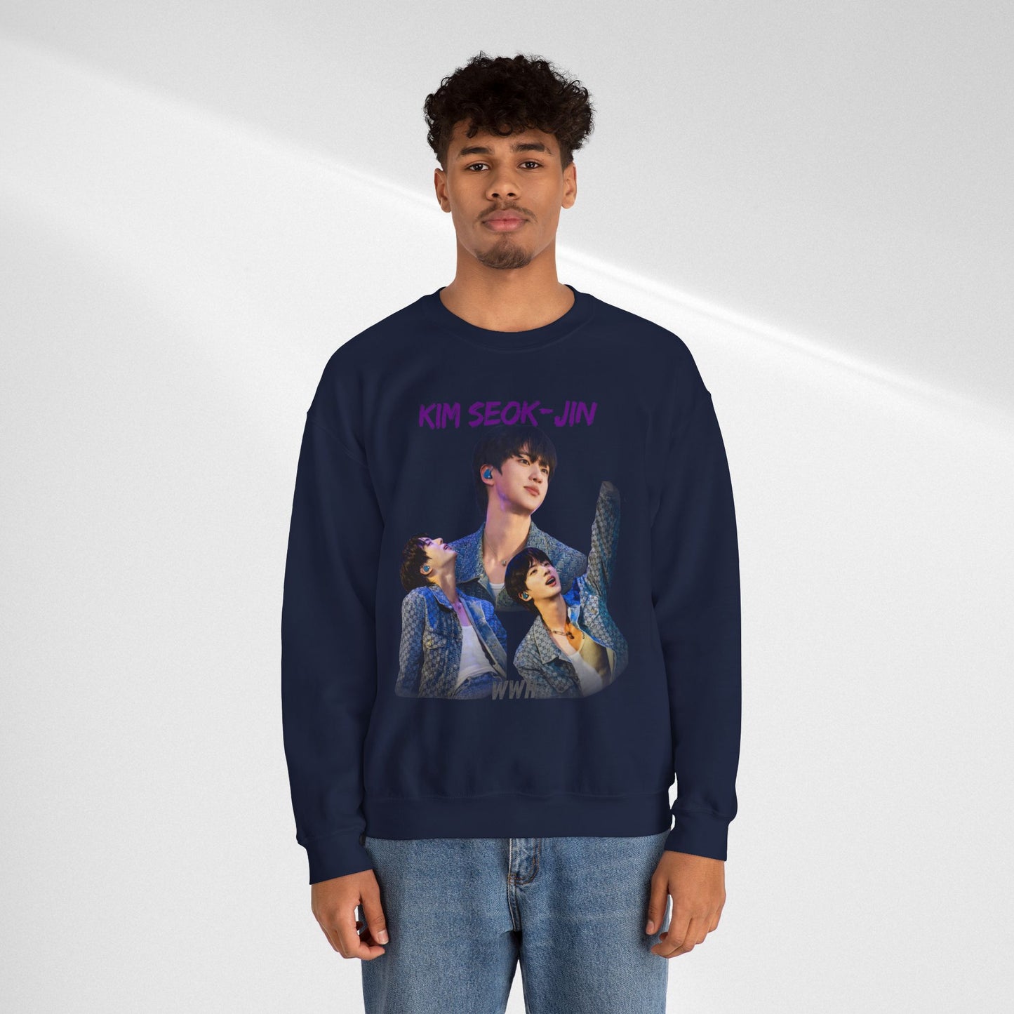 JIN Photo Collage Crewneck Sweatshirt