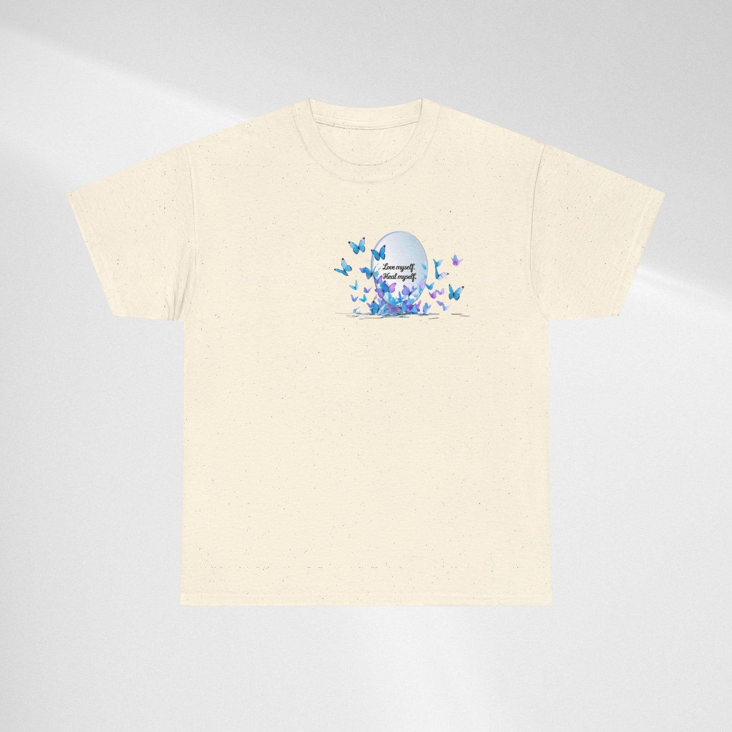 Butterfly Moon T-Shirt — "Strength Through Change" Inspirational Tee