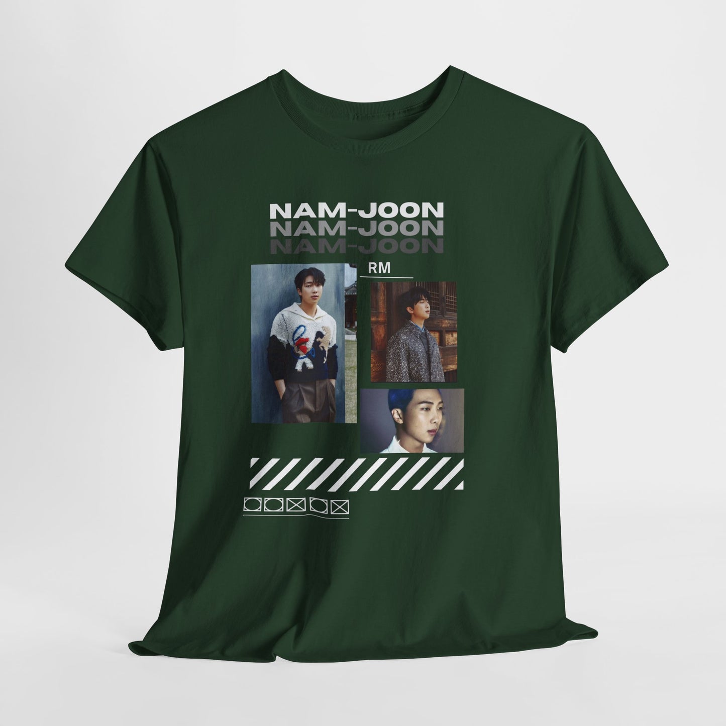 RM (Nam-Joon) Photo Collage K-Pop Graphic Tee